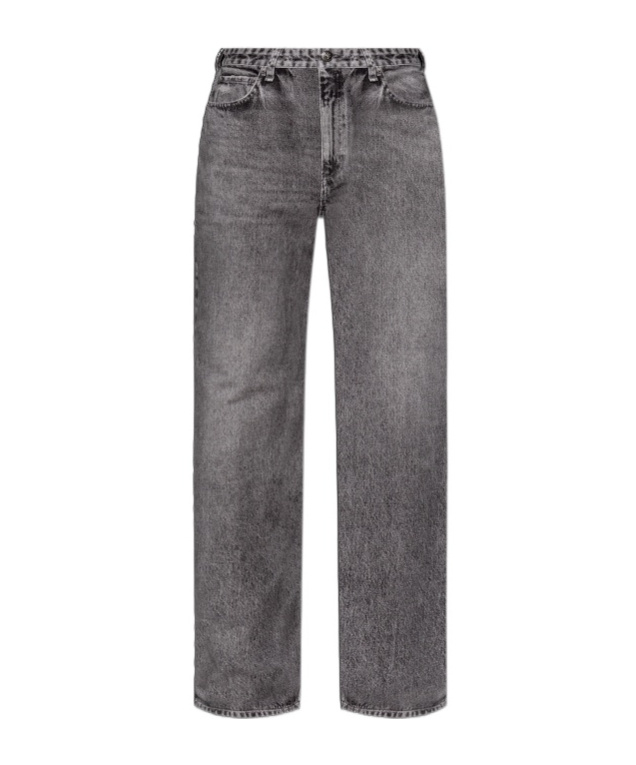 Rag & Bone Straight-leg Jeans In Gray