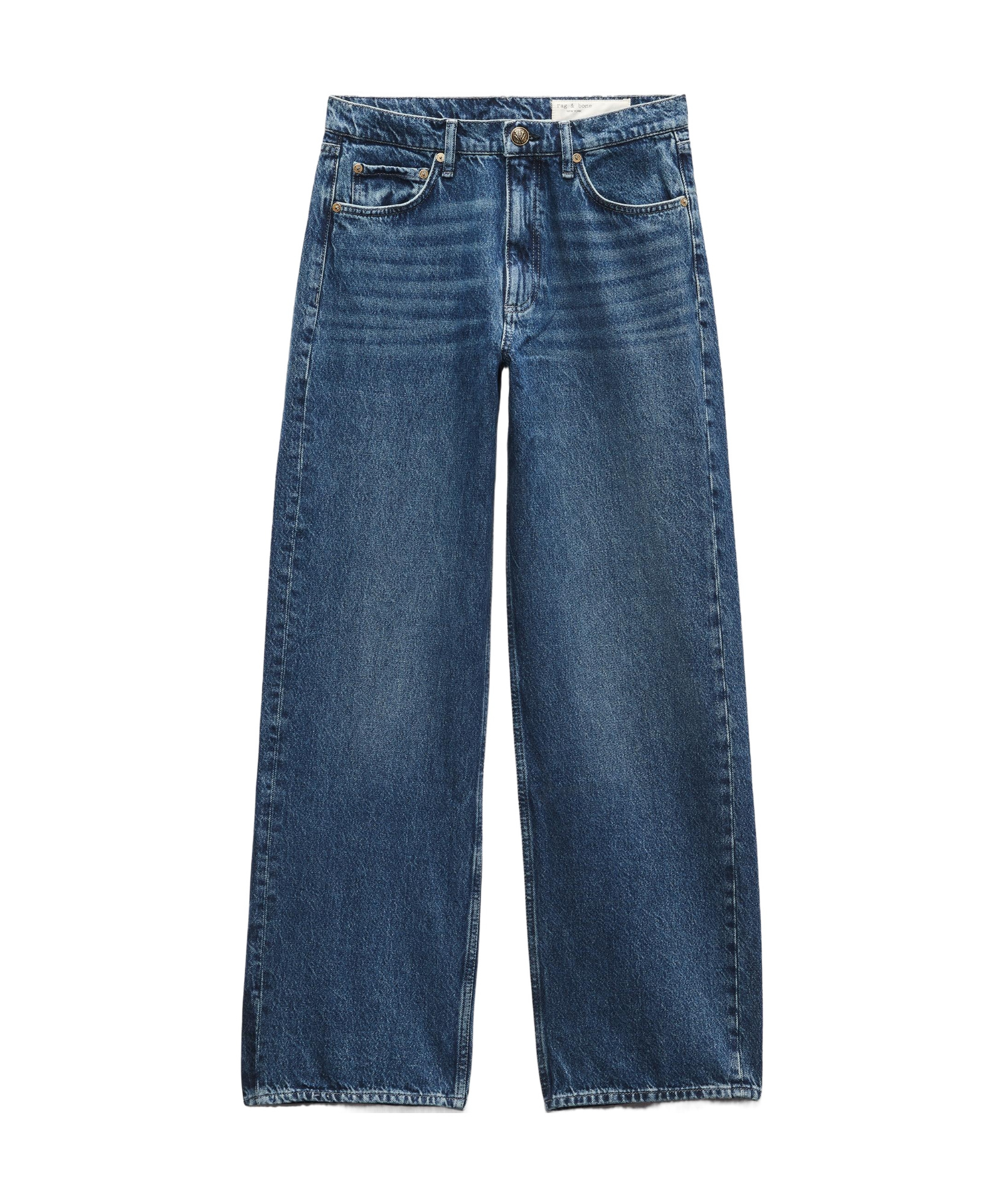 Rag & Bone Shea High-wise Straight-leg Jeans