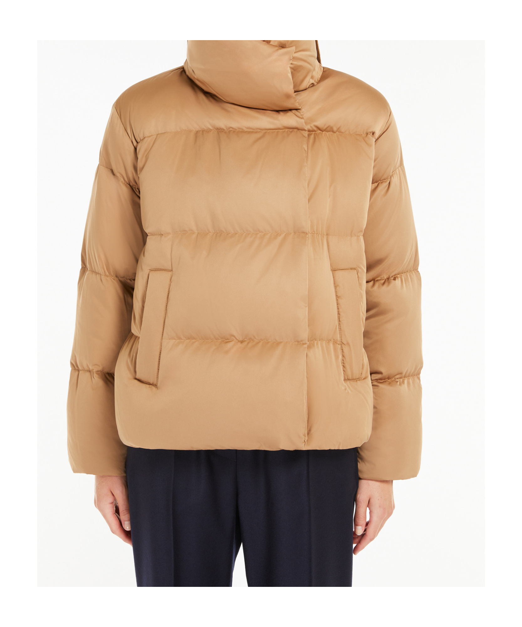 WEEKEND MAX MARA LONG-SLEEVED DOWN JACKET 