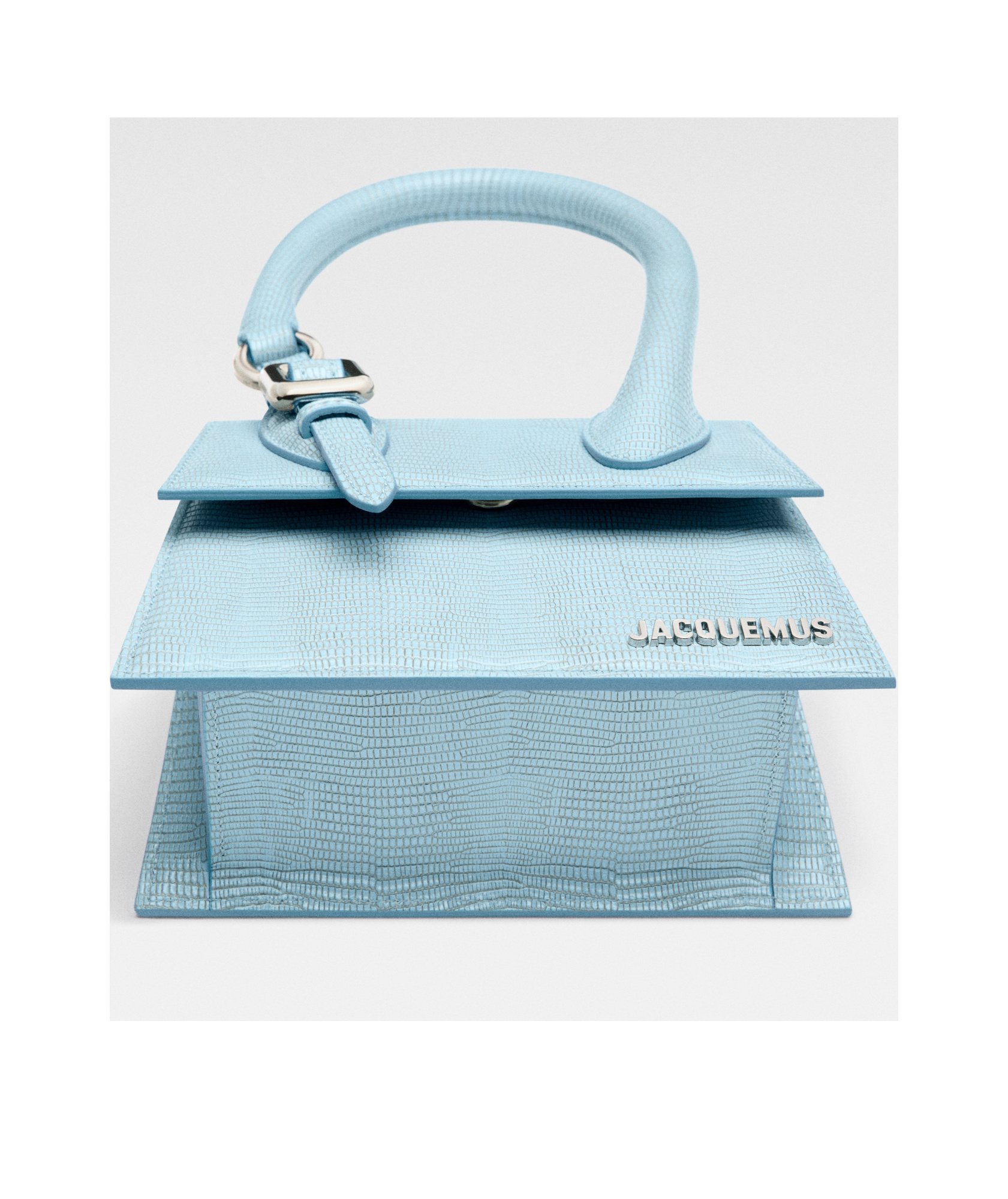 Jacquemus Medium Flip Shoulder Bag In Blue