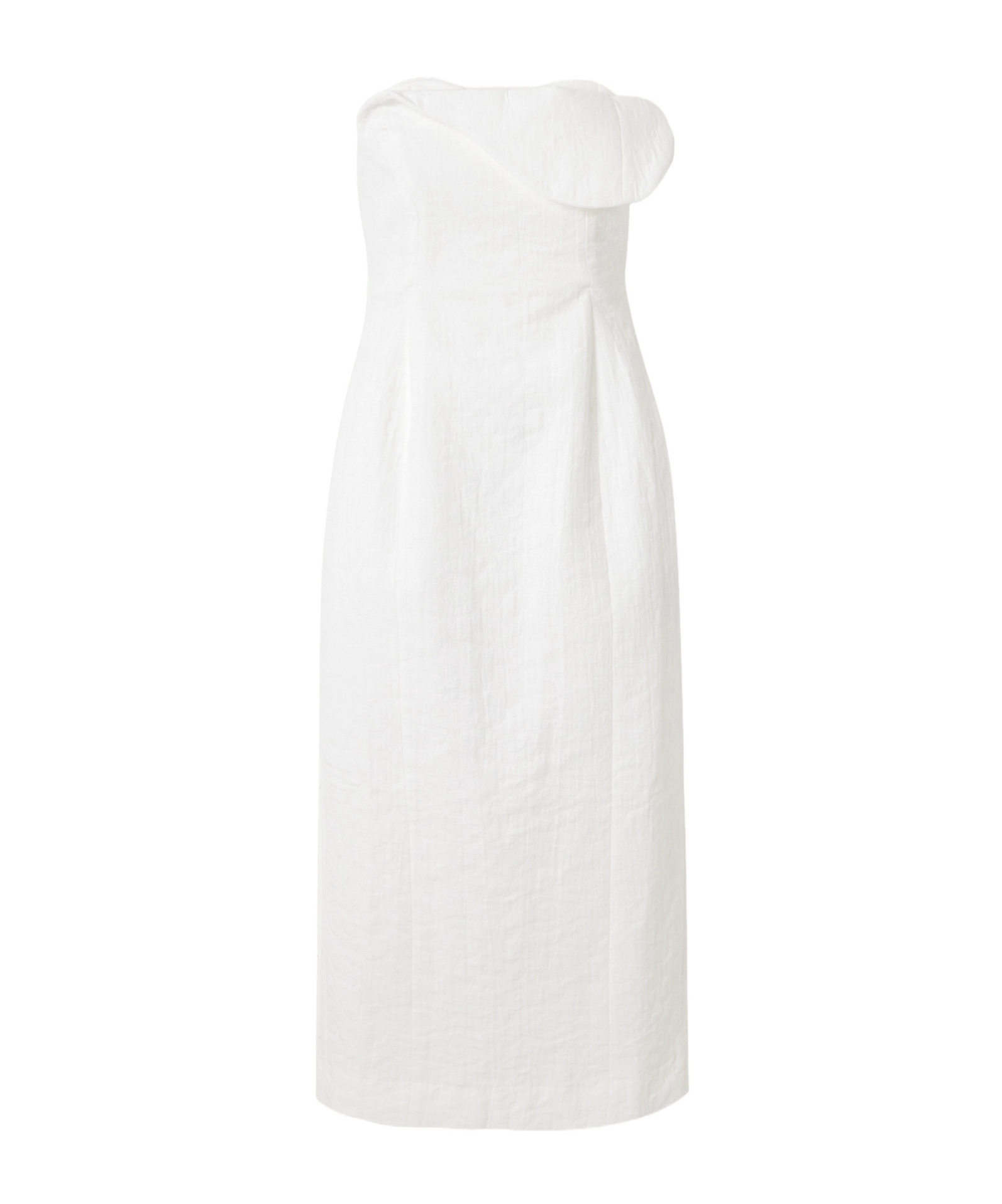 Mara Hoffman Minimalist Midi Dress In White