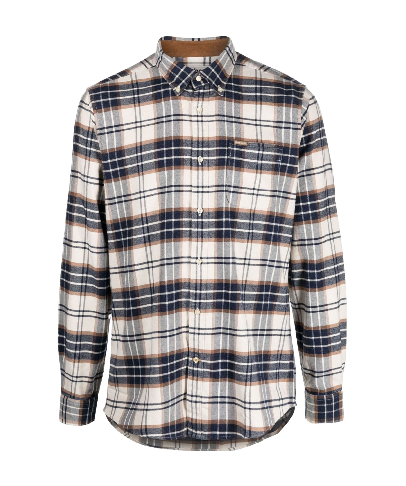 Barbour Checkered Shirt In Gray