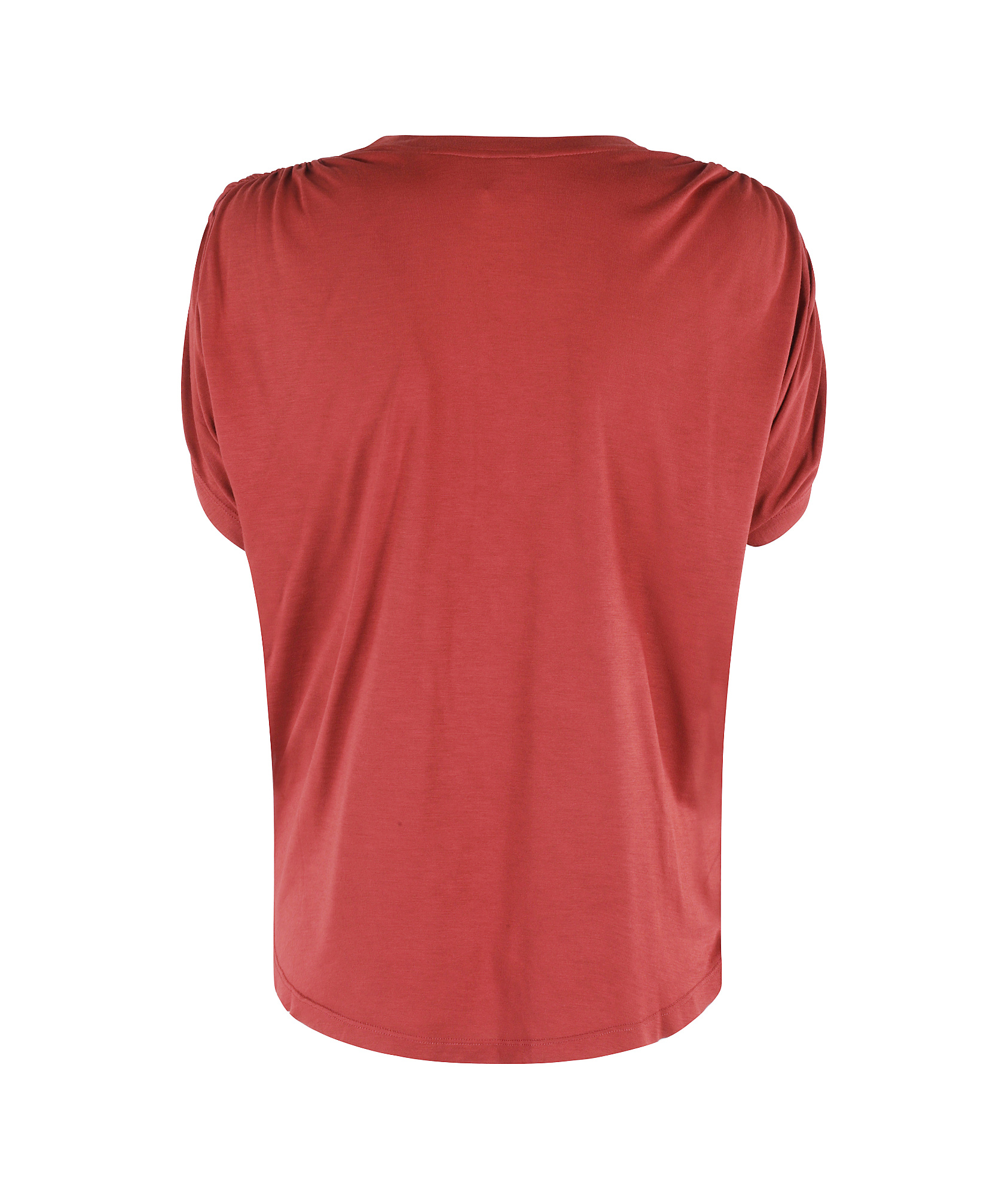 Isabel Marant Draped-detail Top In Brown