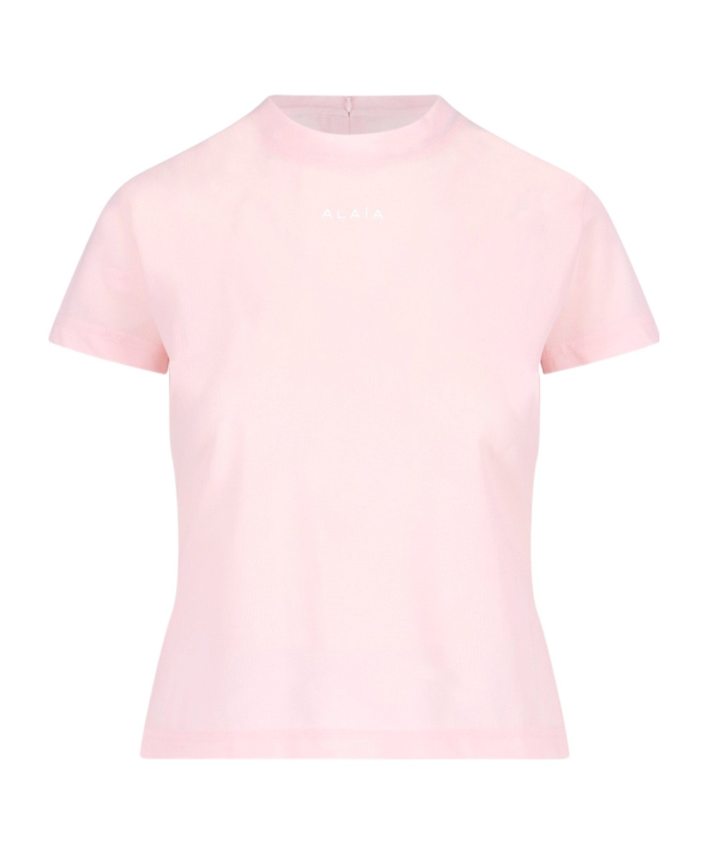 Alaïa Roseclair Zip-back Top For Women In Ss24 Collection In White