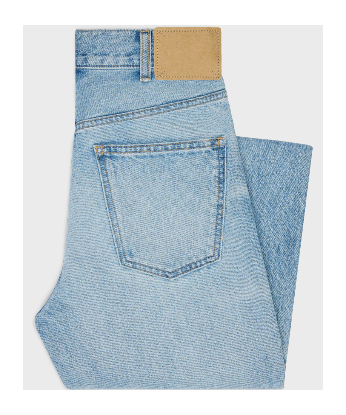 Celine Multi-pocket Flared Jeans In Blue