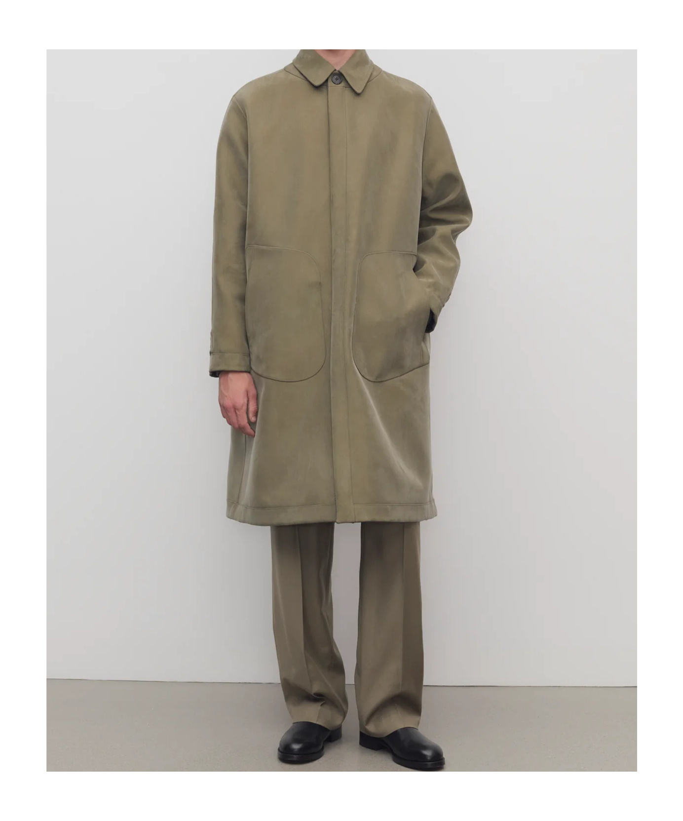 The Row Palo Coat In Brown