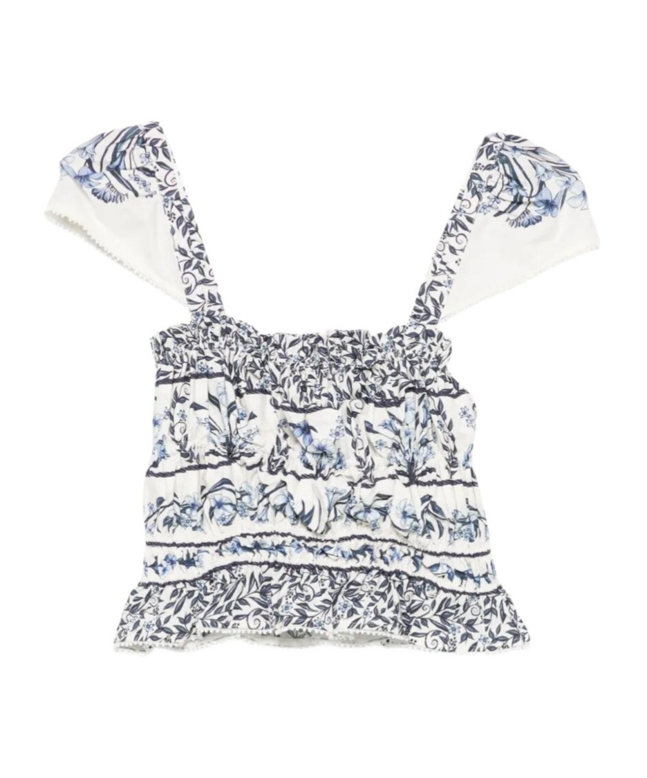 Farm Rio Sleeveless Vest In White