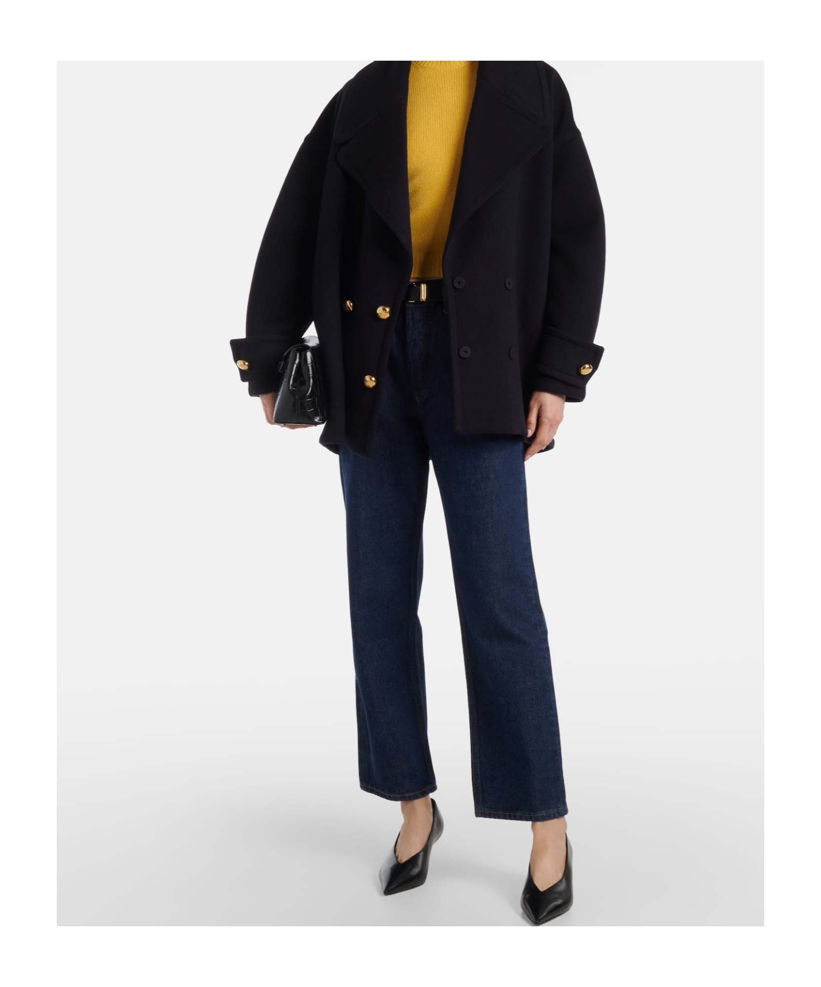 Agolde High-waisted Straight-leg Jeans In Blue