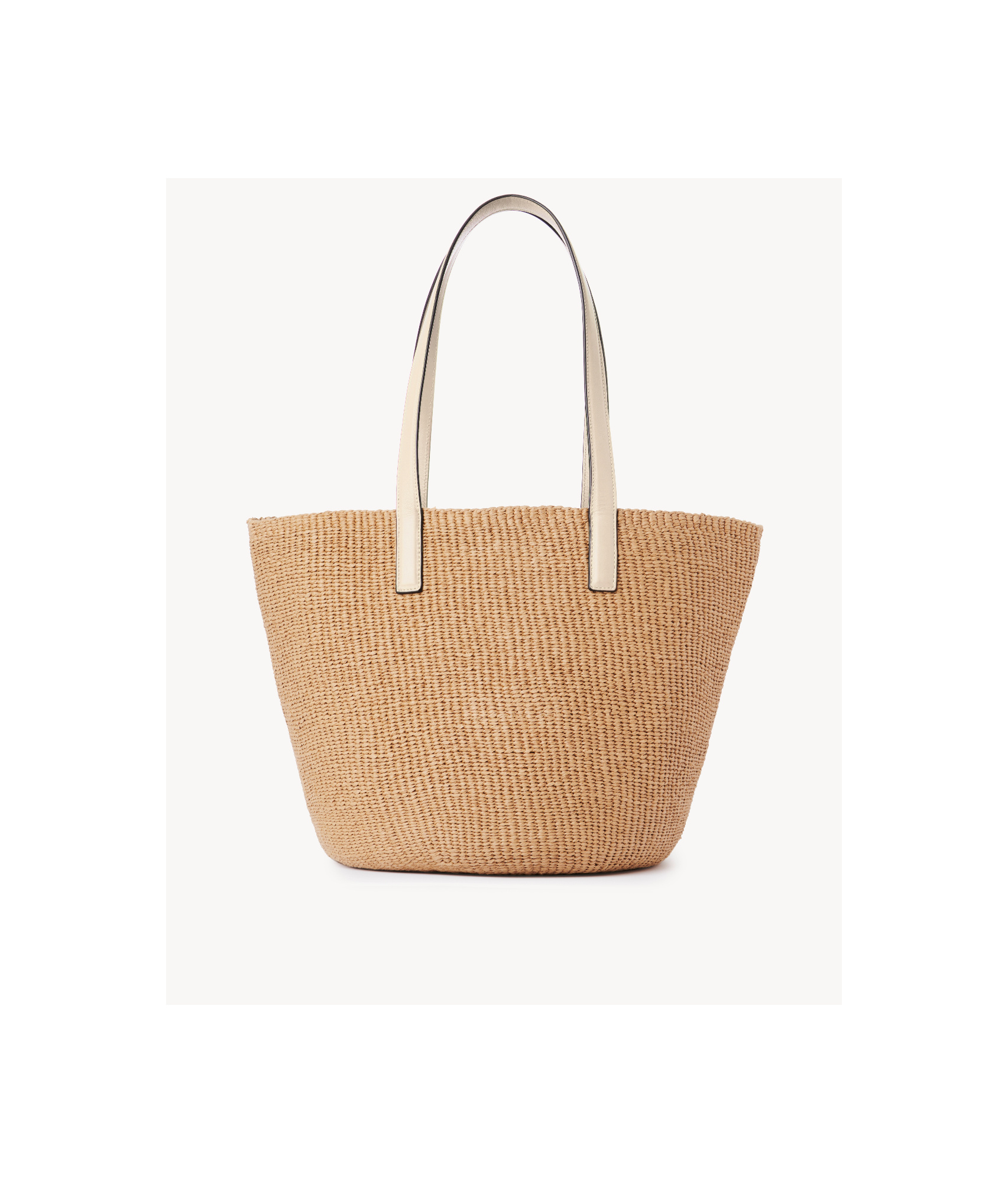 Chloé Horse Medal Circular Emblem Shoulder Bag In Nude