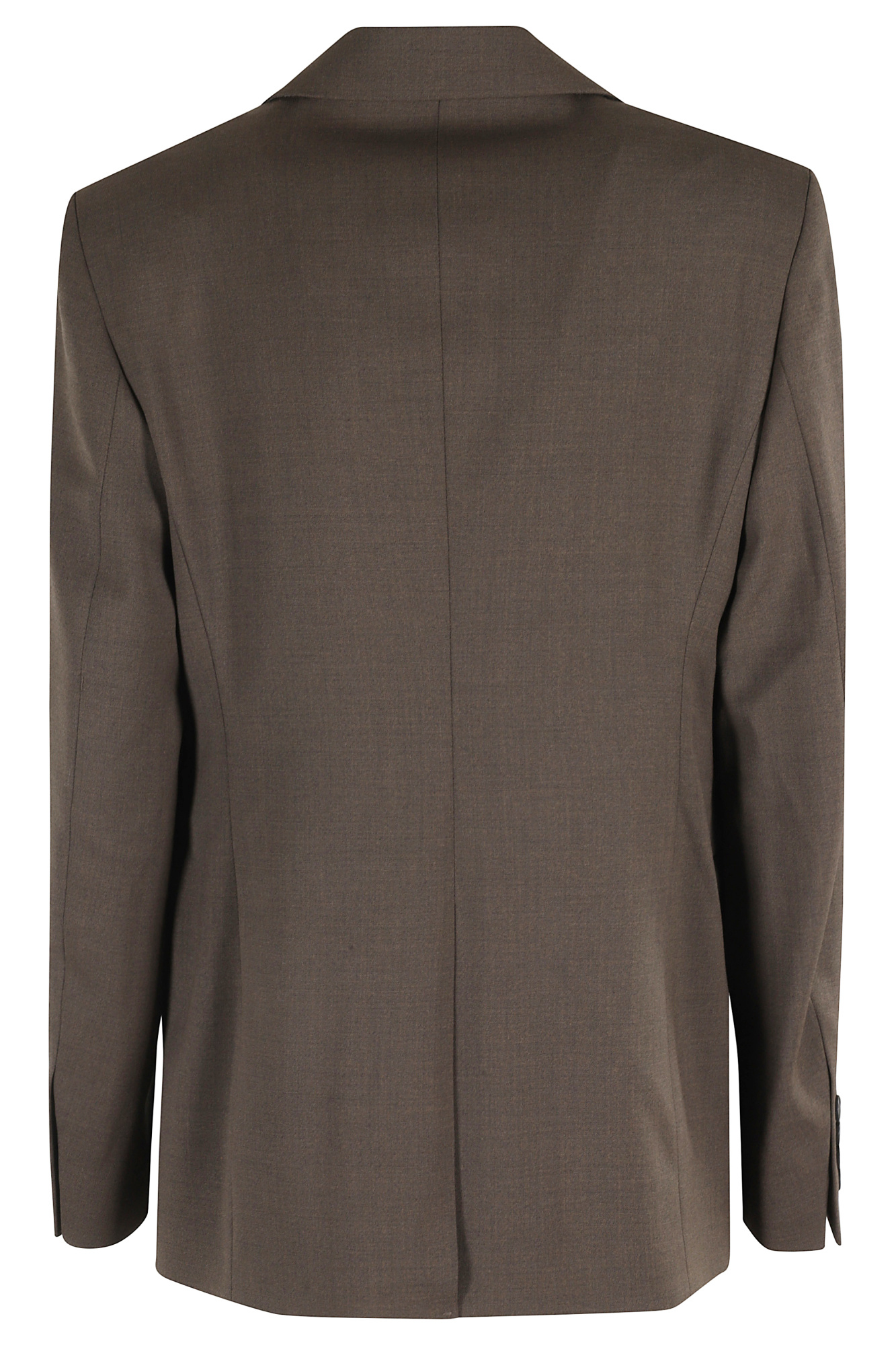 Filippa K Notched-lapel Wool Blazer In Brown