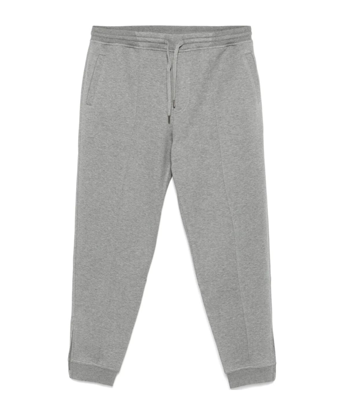 Brunello Cucinelli Cotton Joggers In Gray