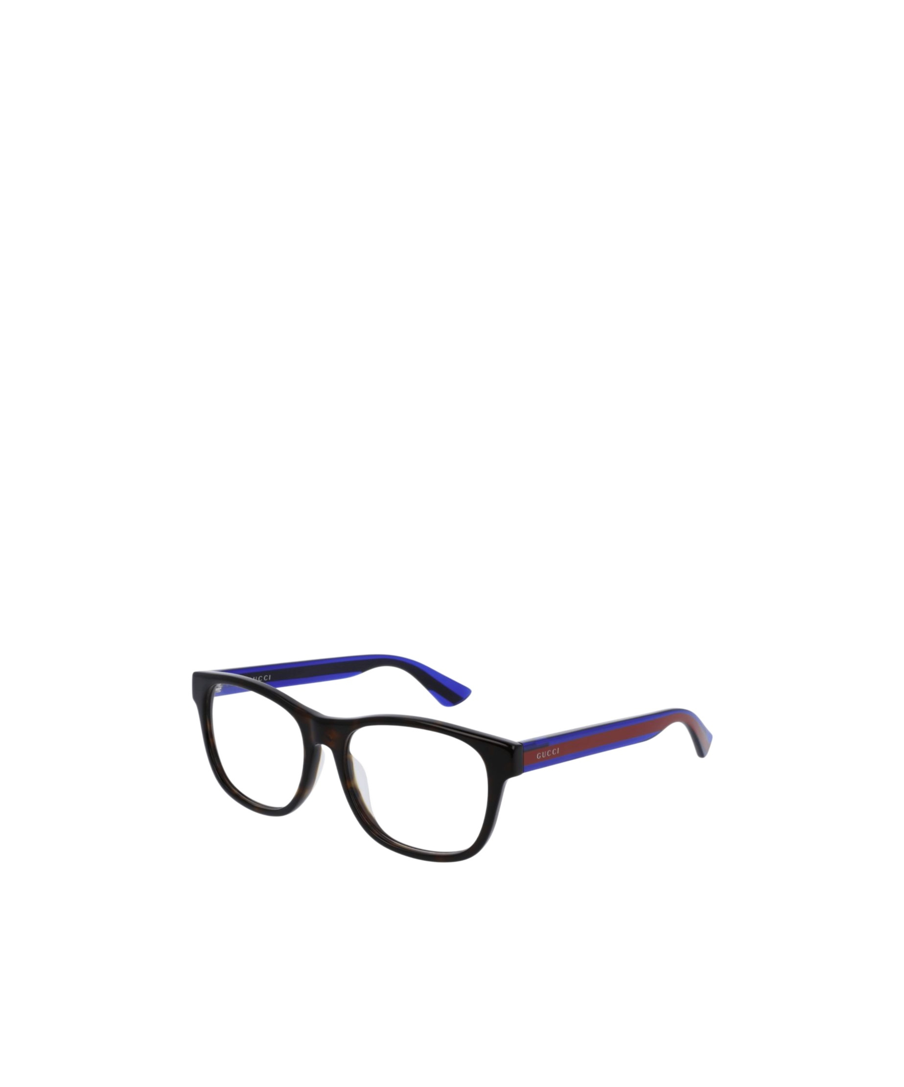 Gucci Geometric Frame Plano Mirror In Black