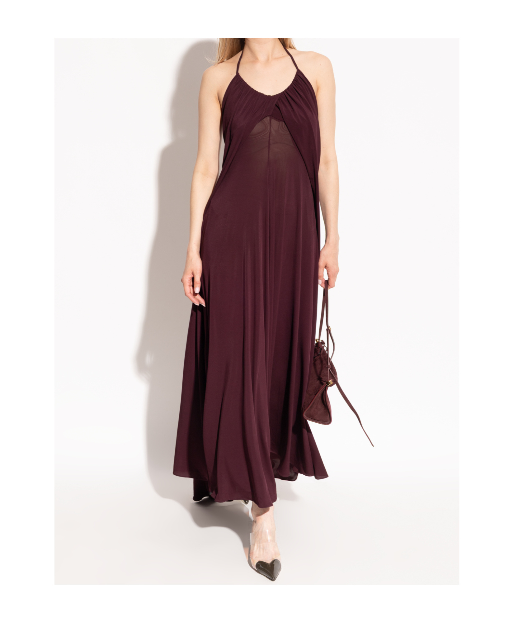 Alaïa 90mm Le Cœur Strap Mules