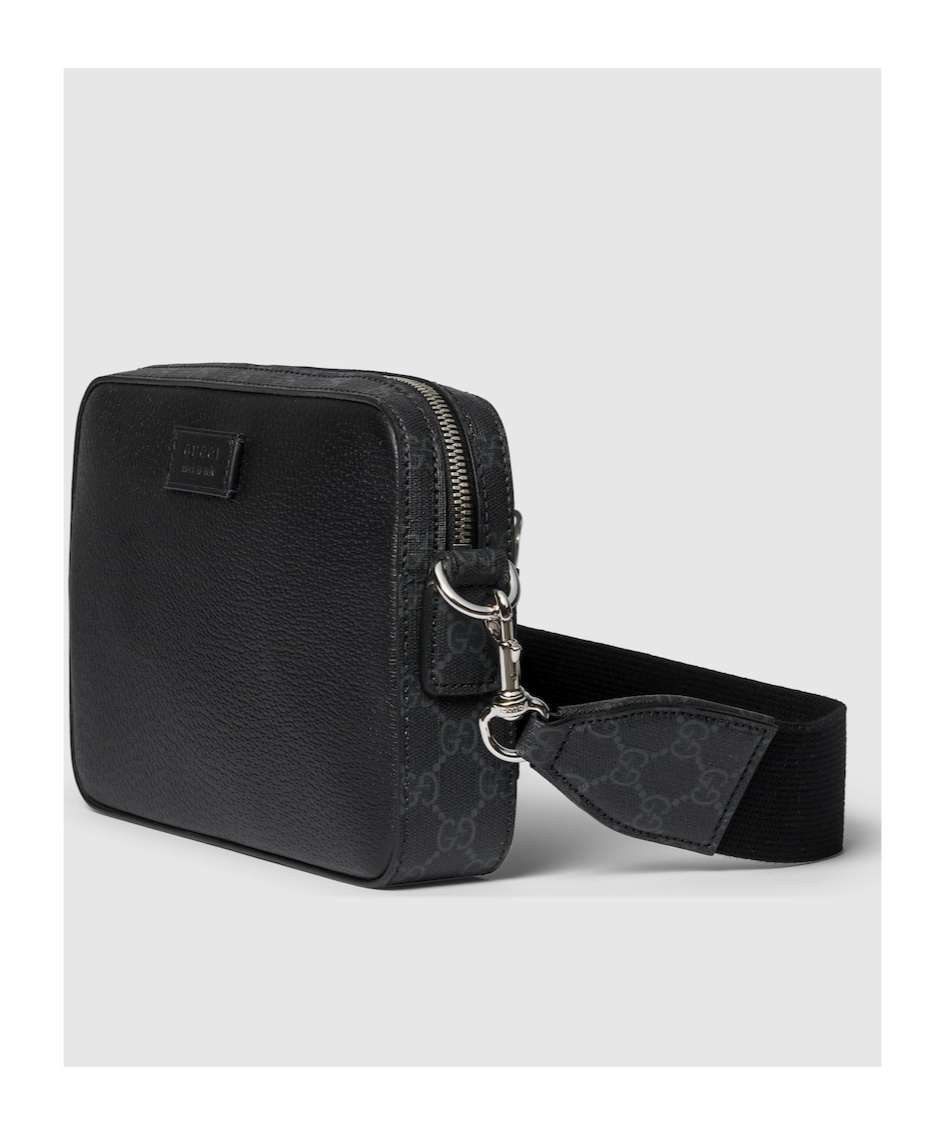 Gucci Small Gg Crossbody Bag With Tag In Black