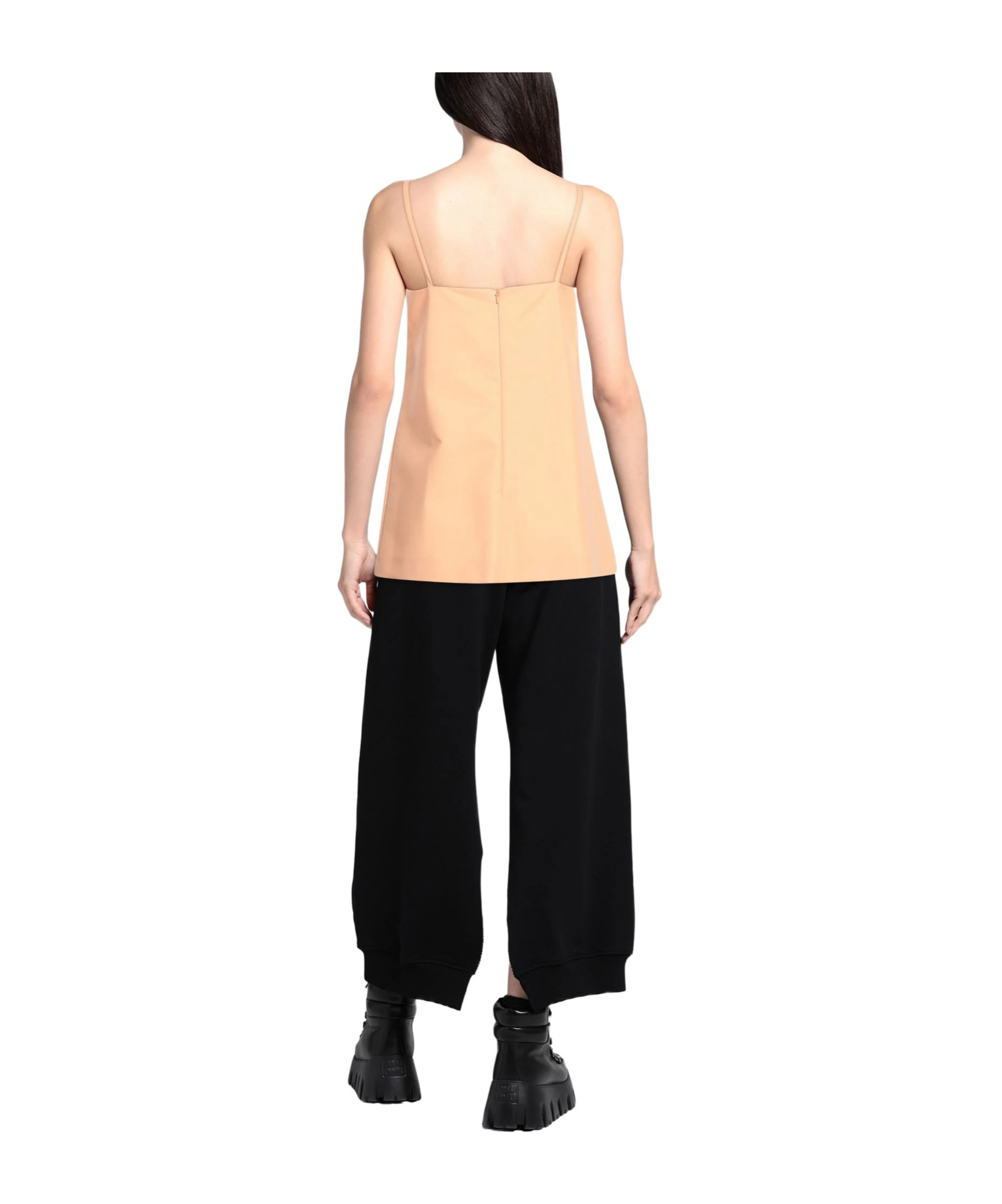Max Mara Solid-colored Camisole In Nude