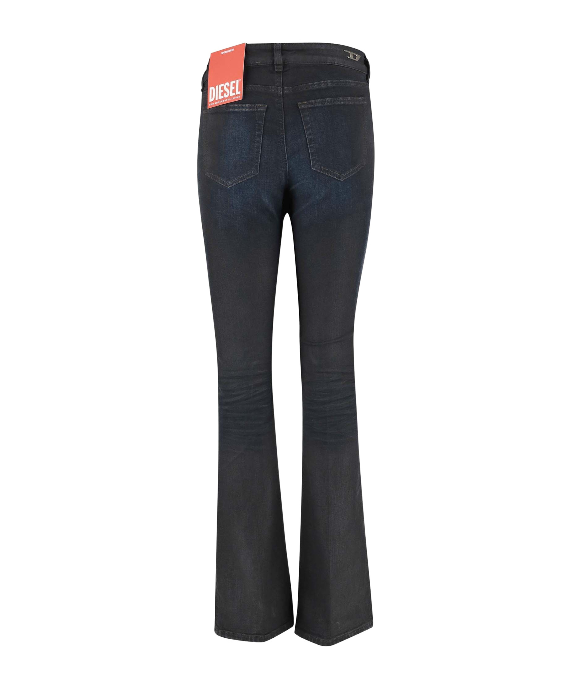 Diesel 1969 D-ebbey Bootcut Jeans In Black