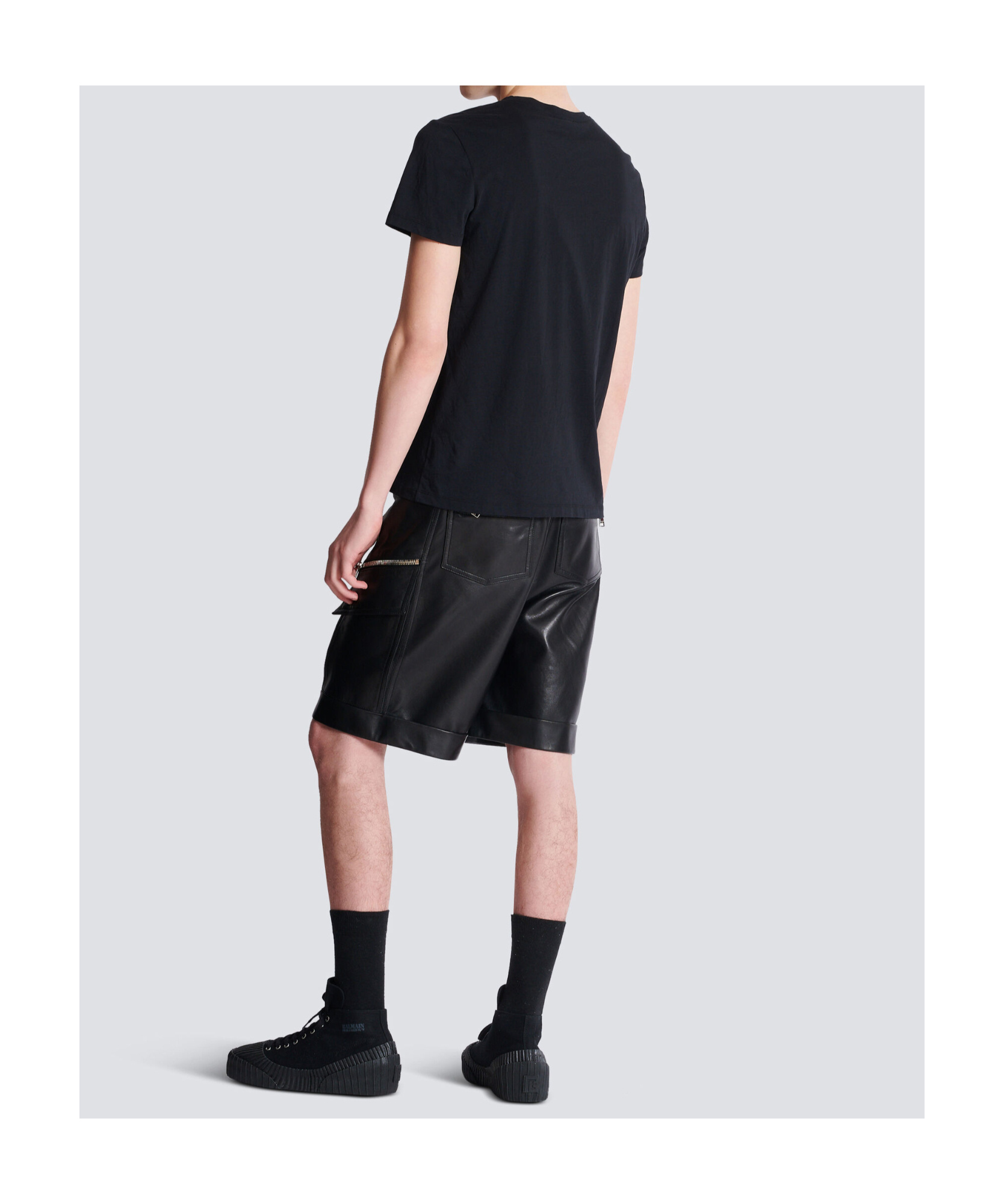 Shop Balmain T-shirt With Paris Print
