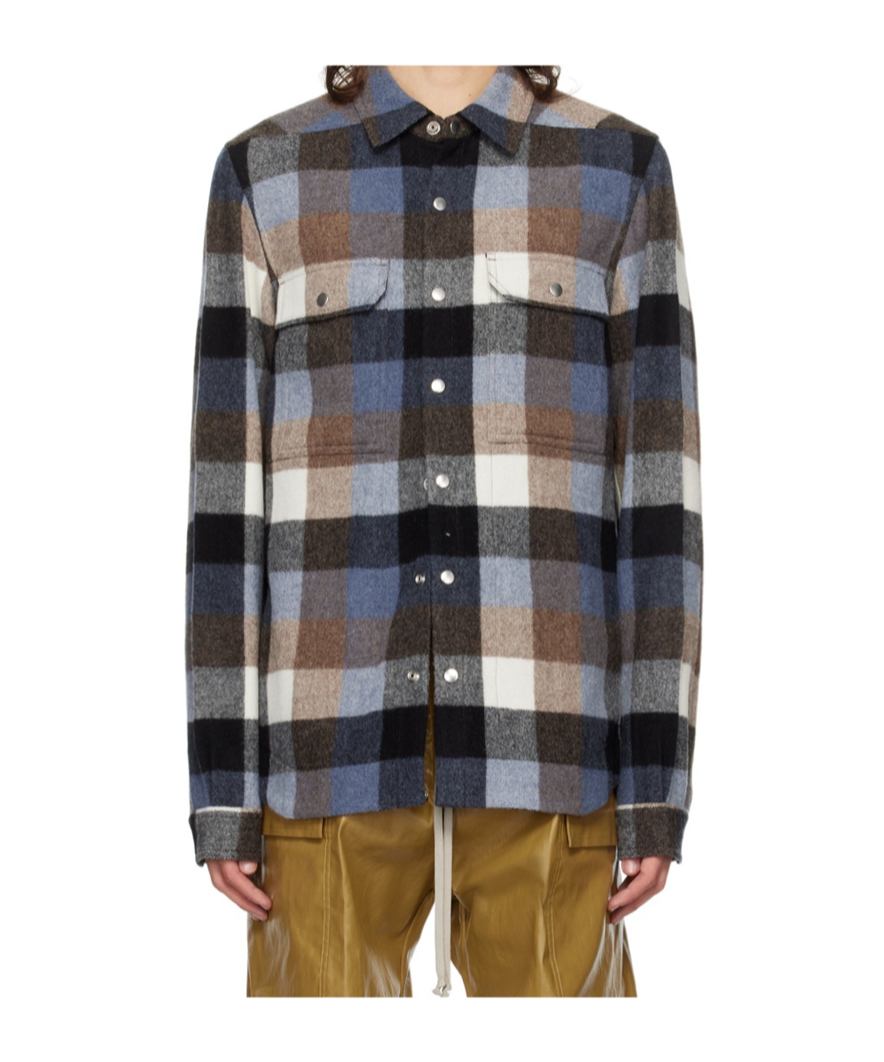 Rick Owens Long-sleeved Shirt In Multicolor
