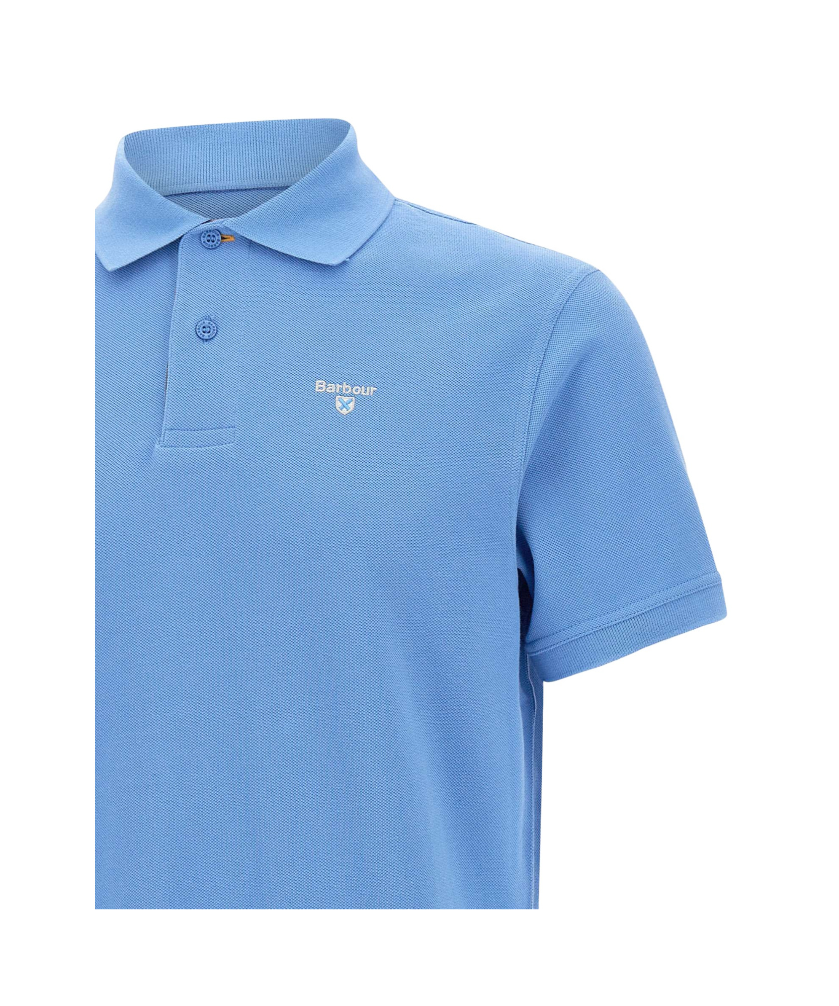 BARBOUR TARTAN PIQUE POLO SHIRT