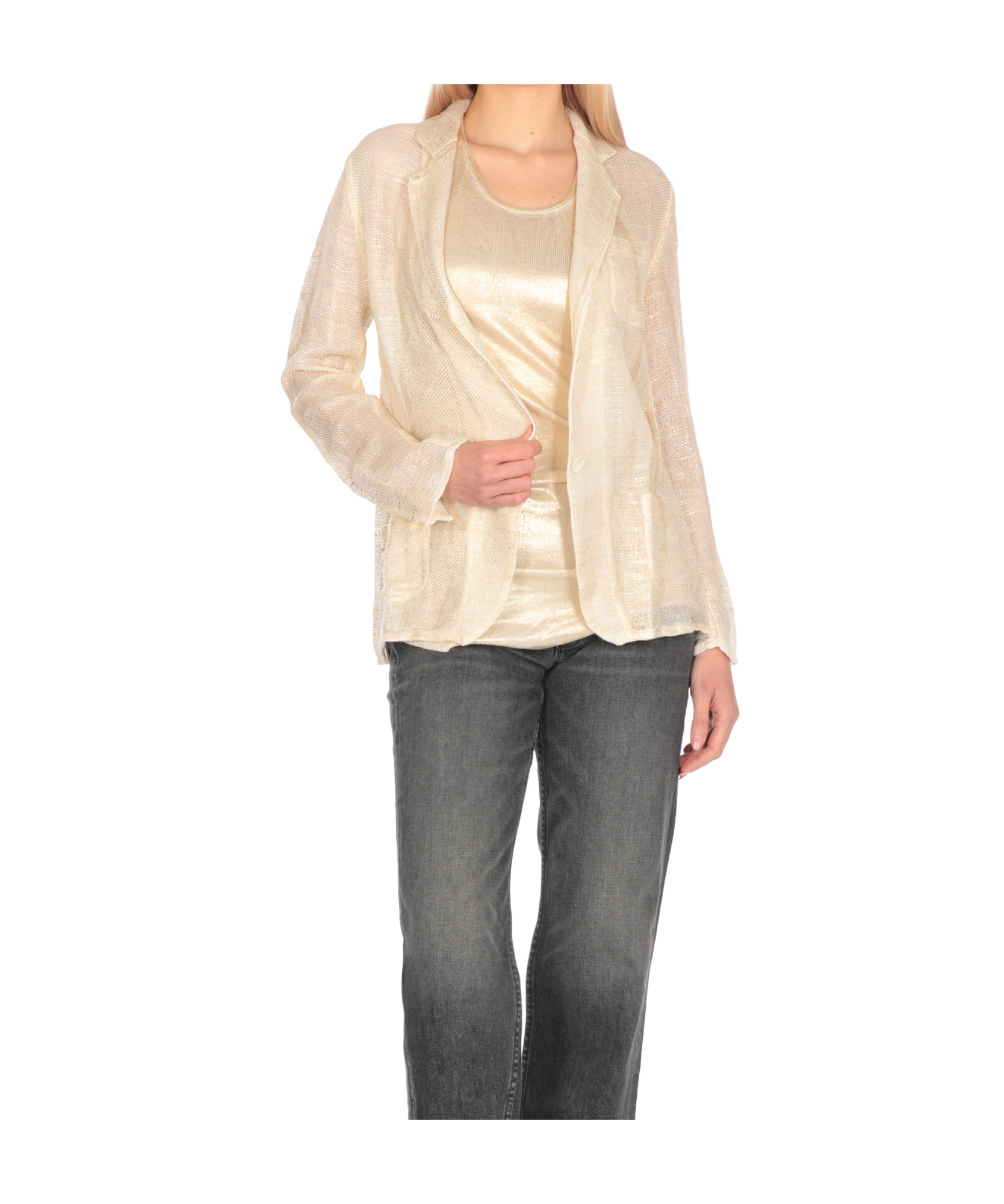 Avant Toi Single-breasted Suit Coat In Nude
