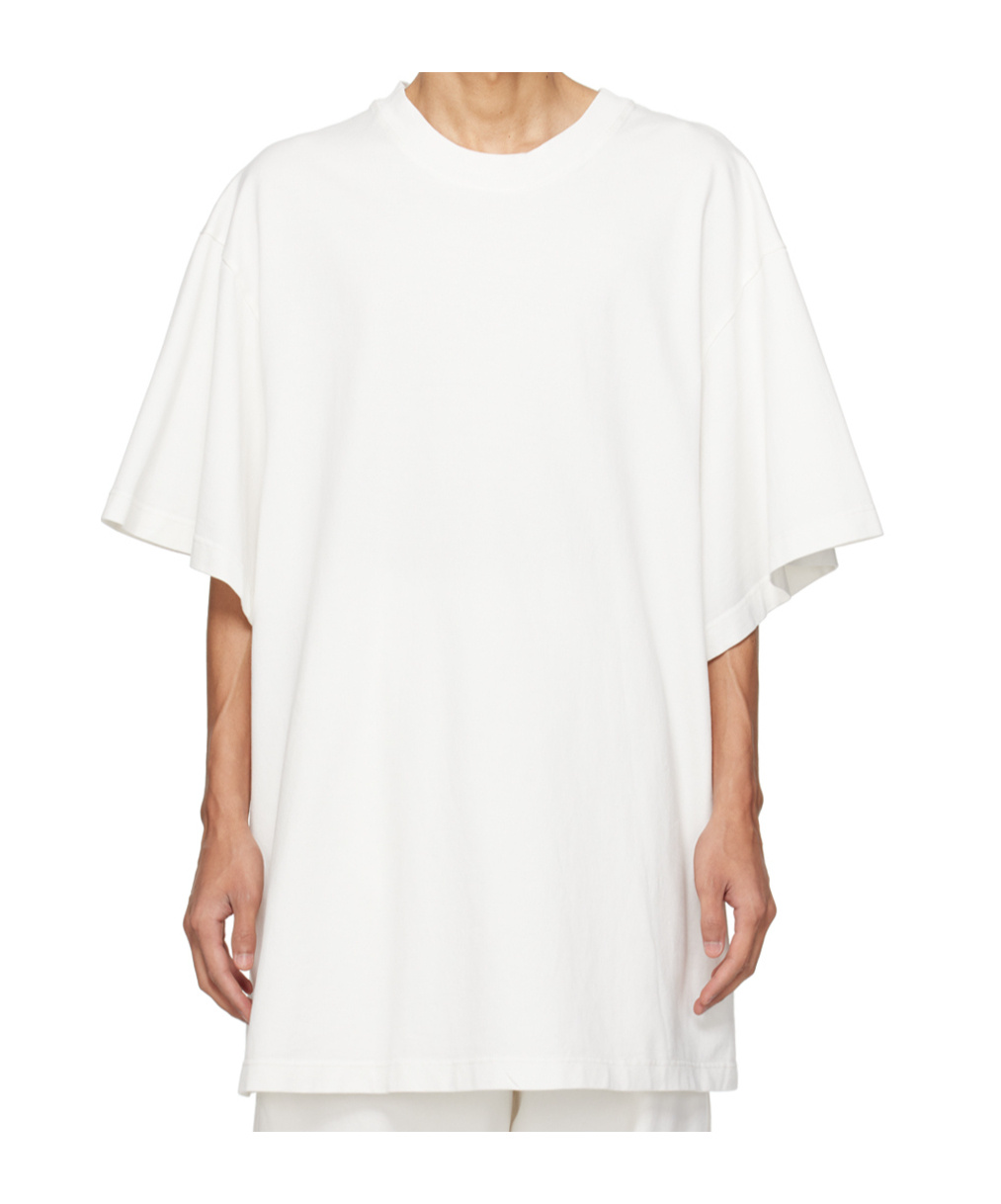 Hed Mayner Drop Shoulder T-shirt In White