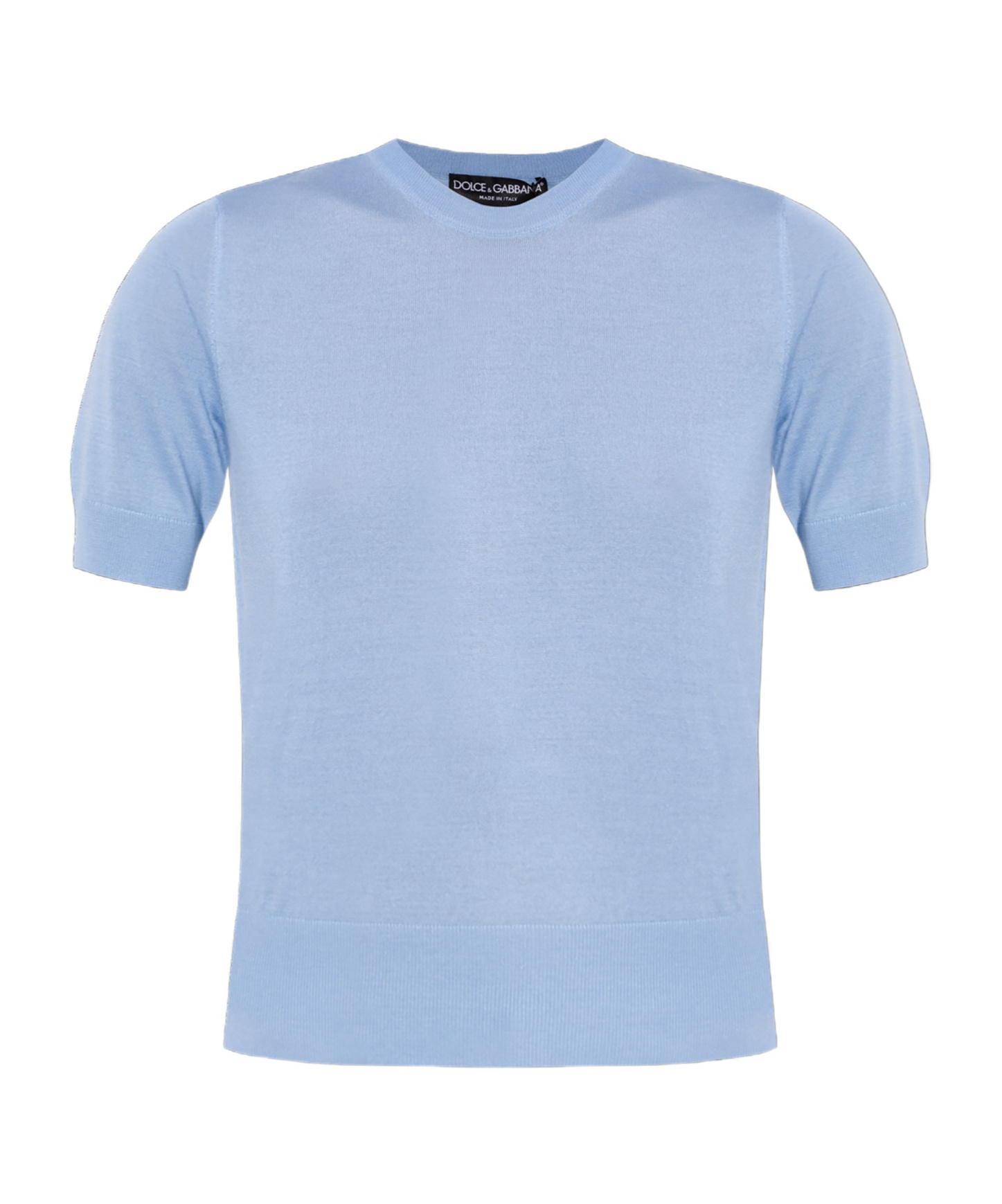 Dolce & Gabbana Short-sleeved T-shirt In Blue