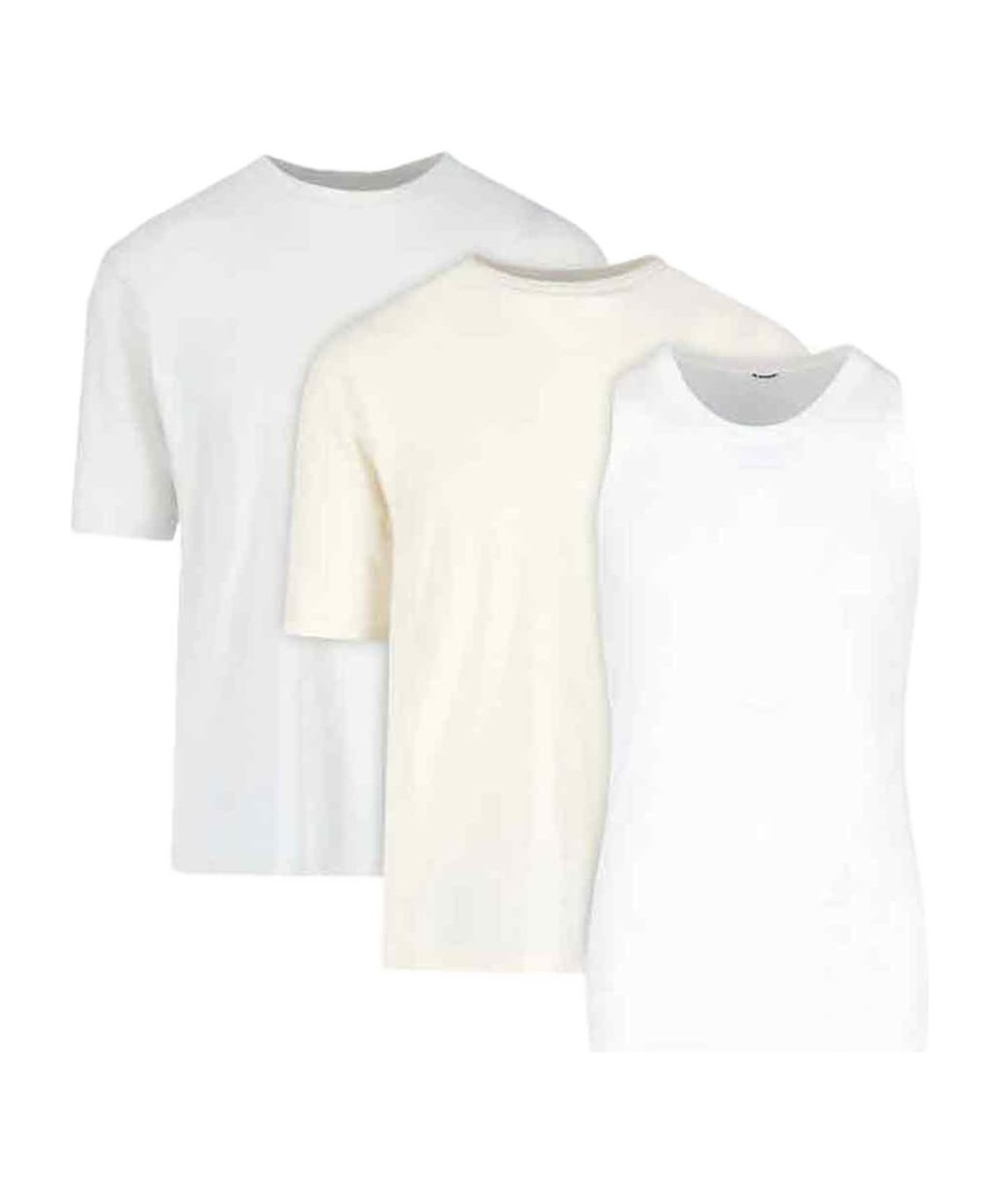 Jil Sander 3-pack T-shirt Set In White