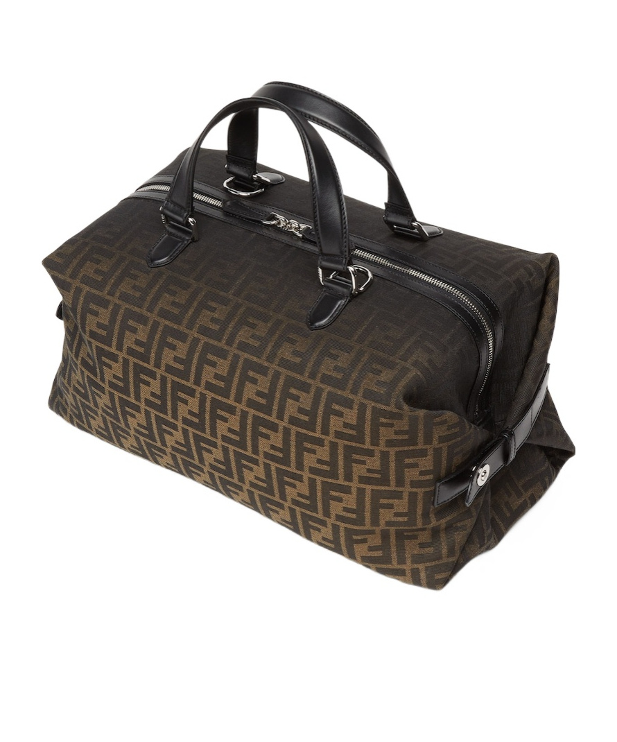 Fendi Siesta Travel Bag In Brown