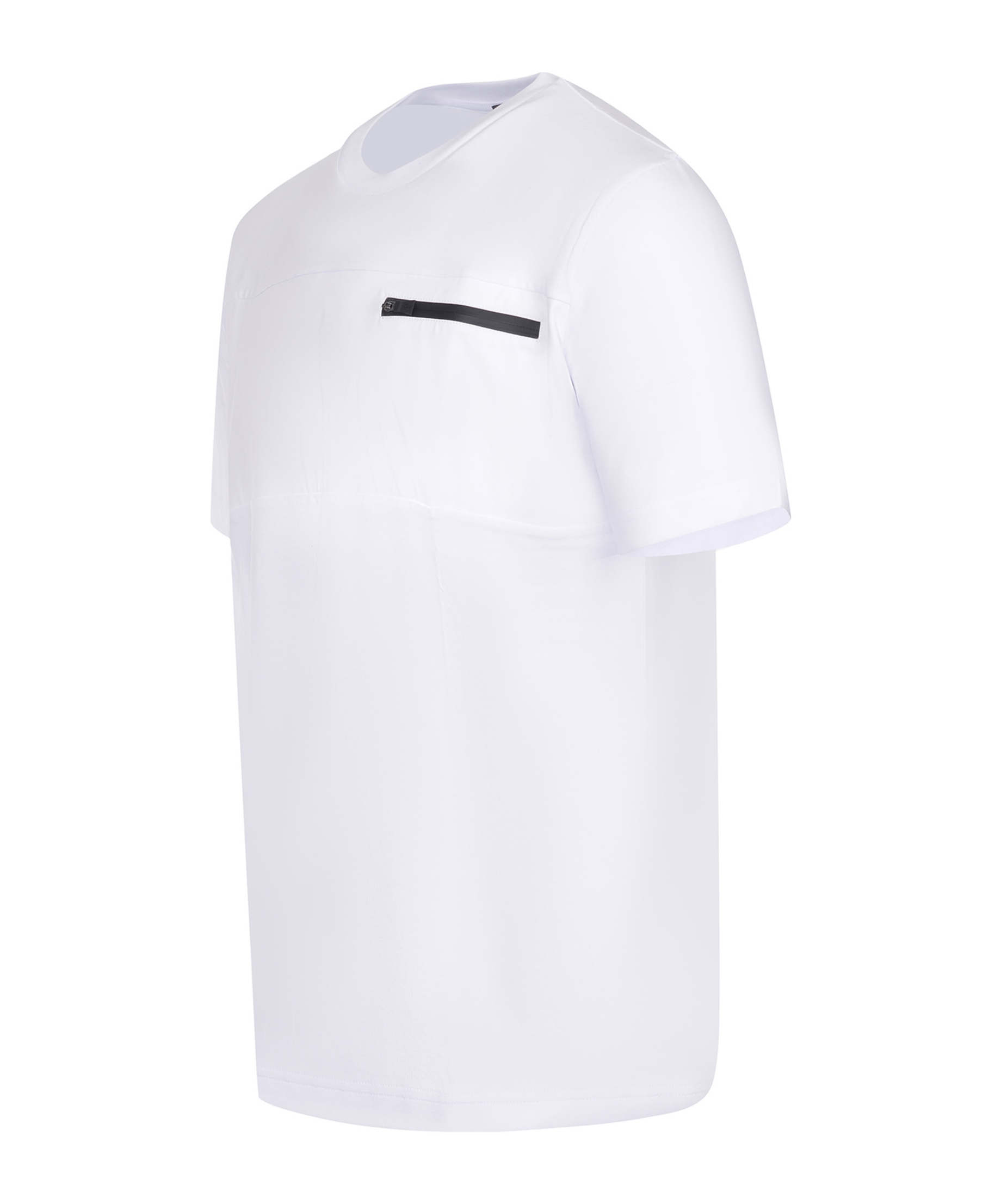 Herno Compact Jersey And Nylon Maestro Sweatshirt In White