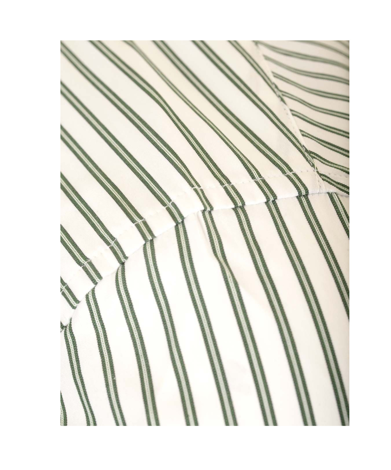 Burberry Shirt Striped Pattern Collar Button-down In White