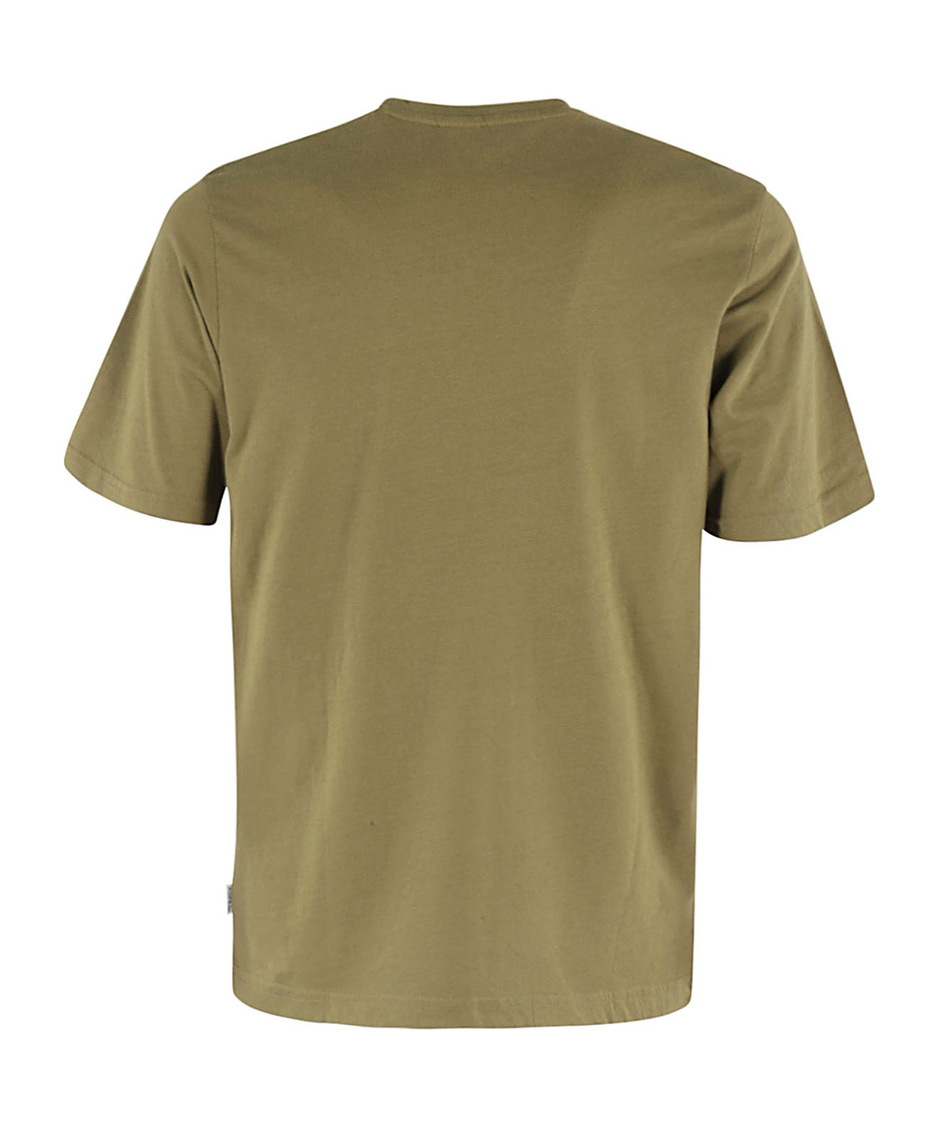 Shop Aspesi Side Logo-patch Detail T-shirt In Green