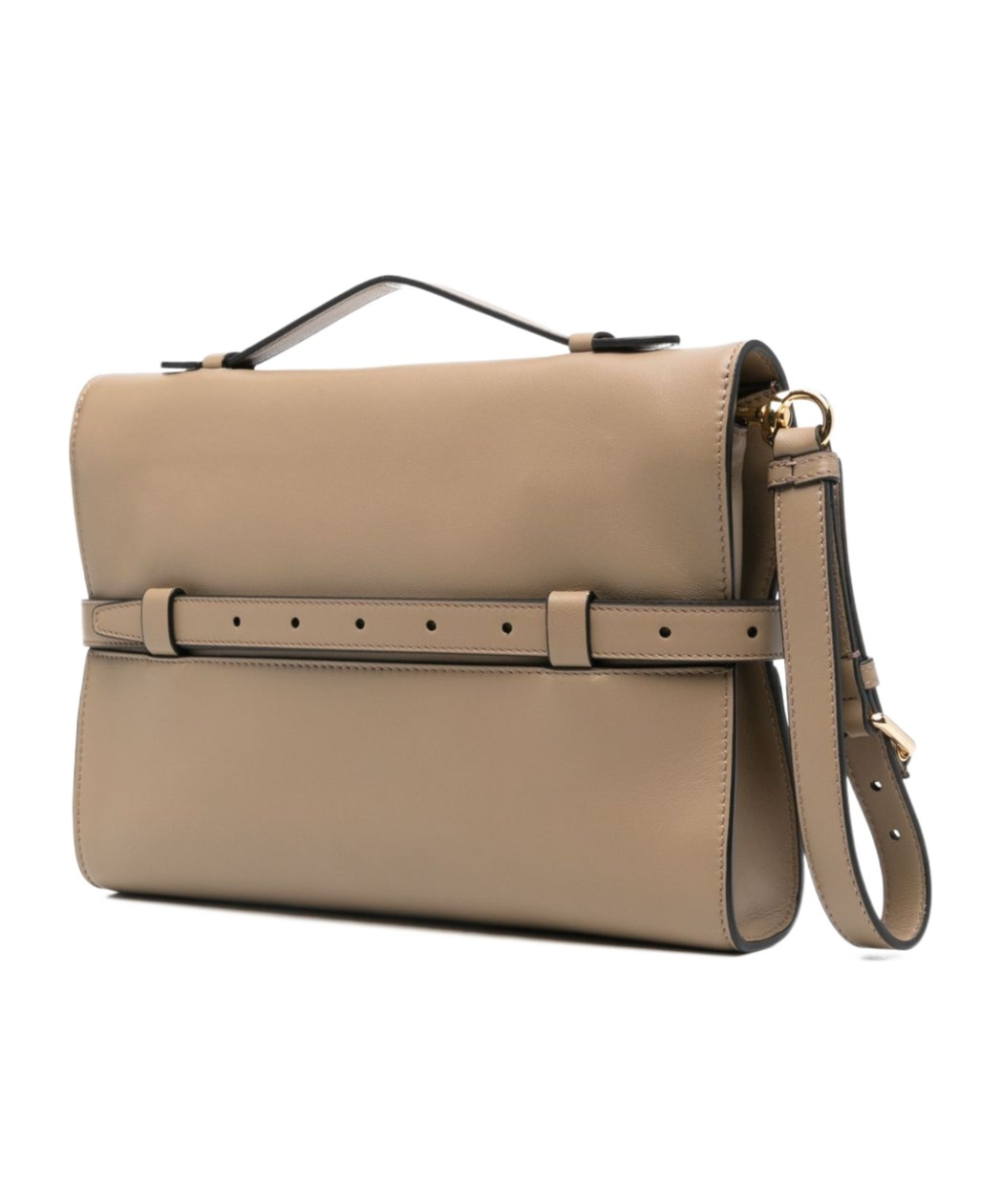 Moschino Tie Me Tote Bag In Sand