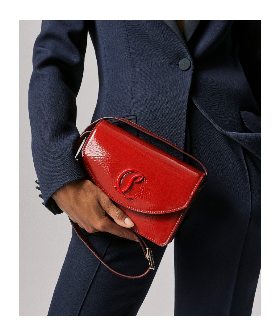 Christian Louboutin Loubi54 Cross-body Bag In Red