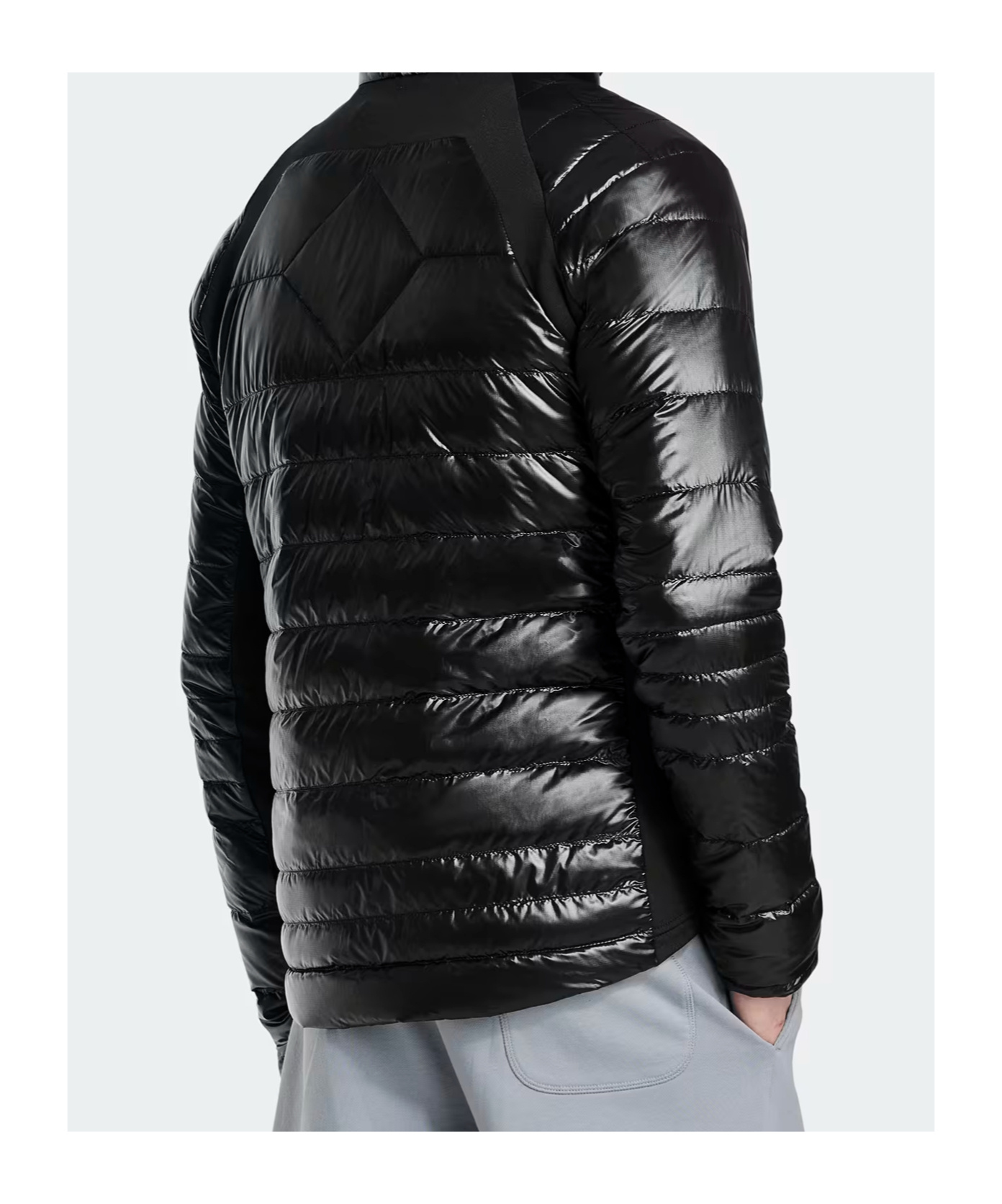 Canada Goose Hybridge Lite Hooded Jacket In Black