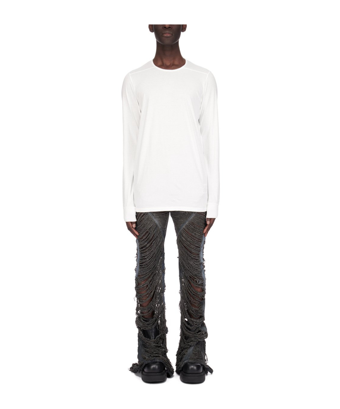 RICK OWENS DRKSHDW STRAIGHT TUBE FIVE BAGS OF JEANS