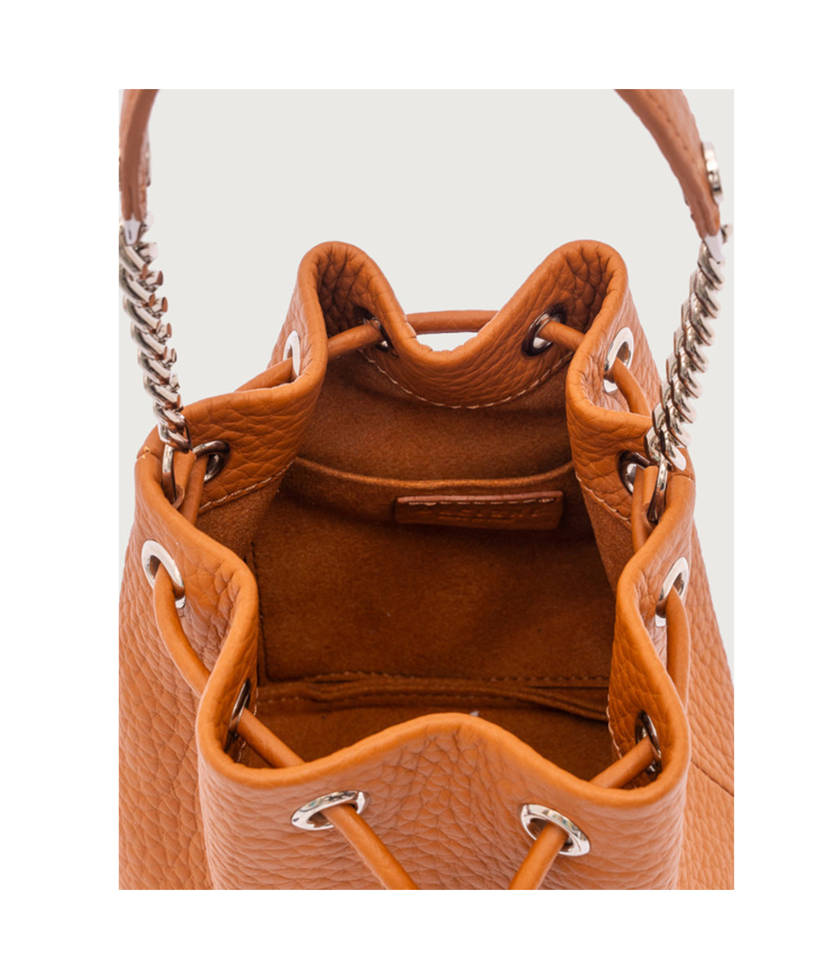 Orciani Nest Bucket Shoulder Bag In Brown