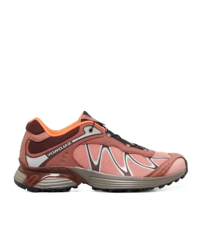 Salomon Xt-whisper Sneakers Henna / Tawny Port / Neon Flame In Multicolor