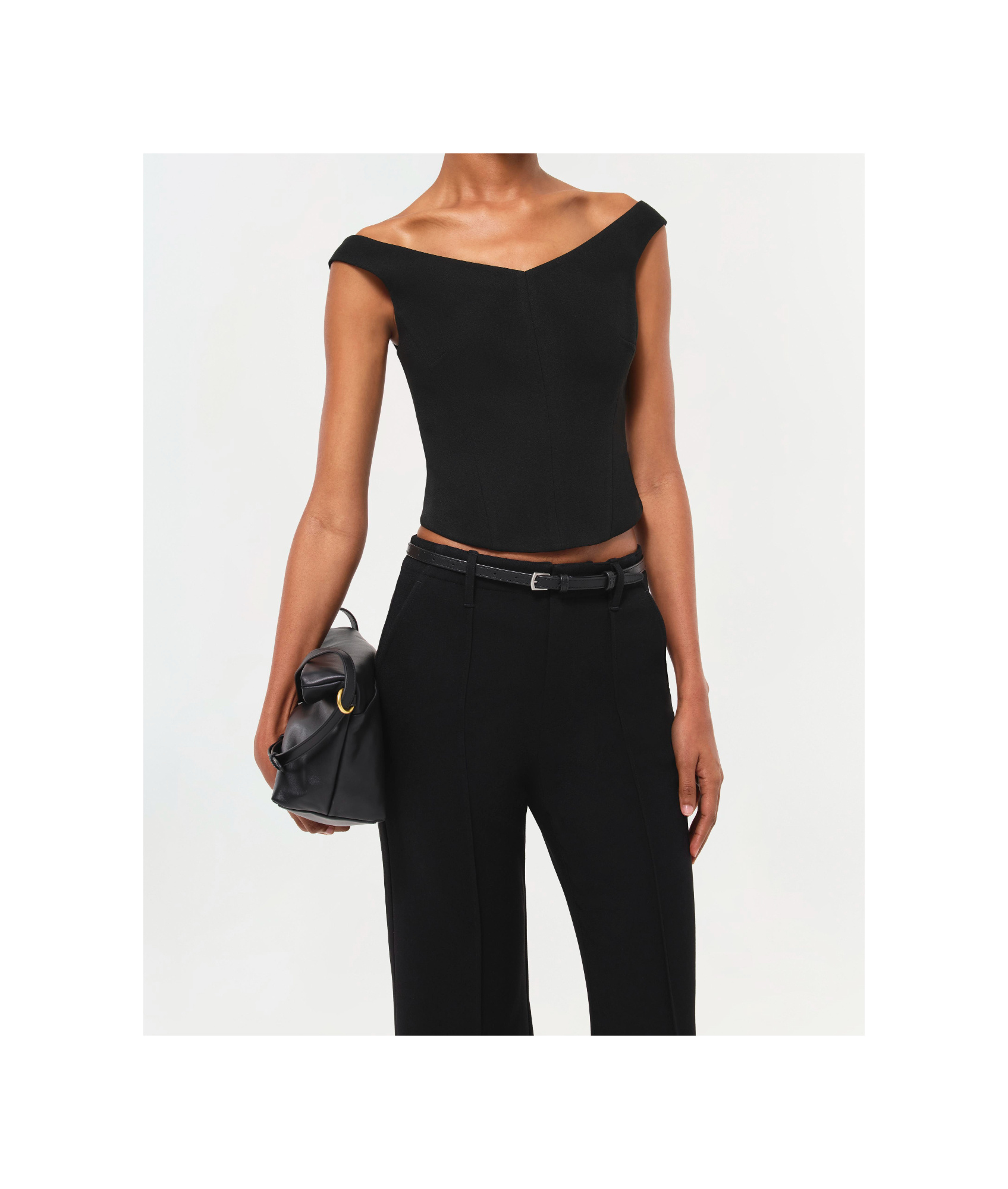 Simkhai Belt-loop Casual Pants In Black