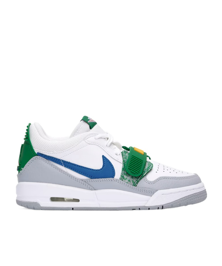 Nike Big Kids White & Gray Air Jordan Legacy 312 Low Sneakers In Big Kids White  Gray