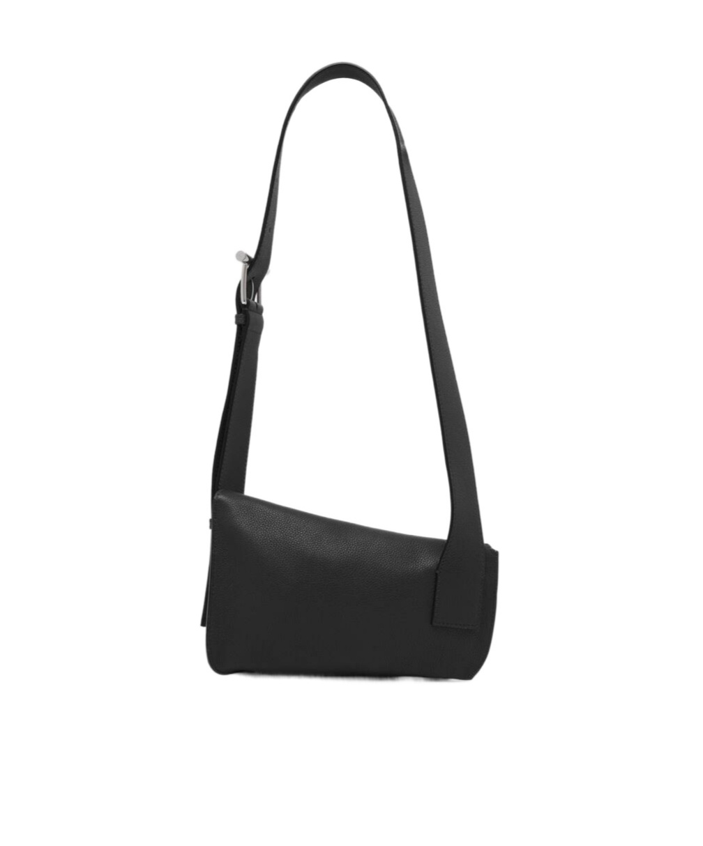 Alexander Mcqueen T-bar Sling Pebbled-leather Shoulder Bag