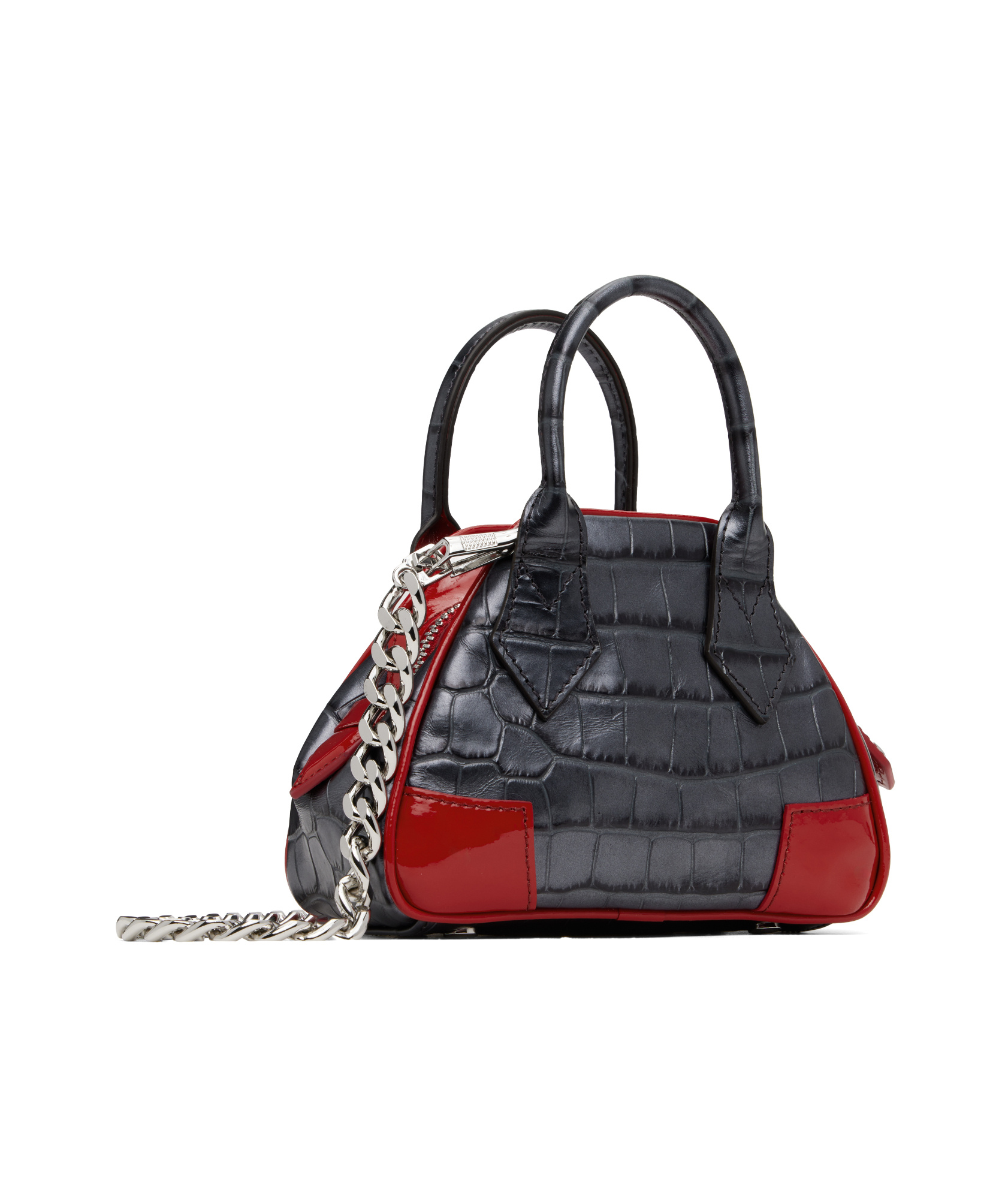 Vivienne Westwood Mini Yasmine Chain Bag In Black