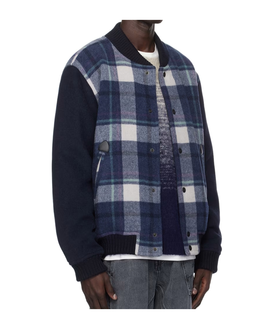 Isabel Marant Kalban Coat In Blue