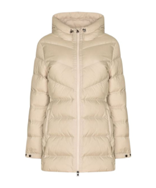 Woolrich Shirley Zip-up Jacket In Brown