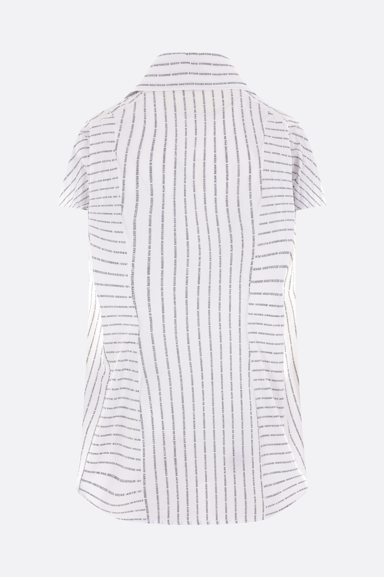 Shop Vivienne Westwood Twisted Bagatelle Shirt In White