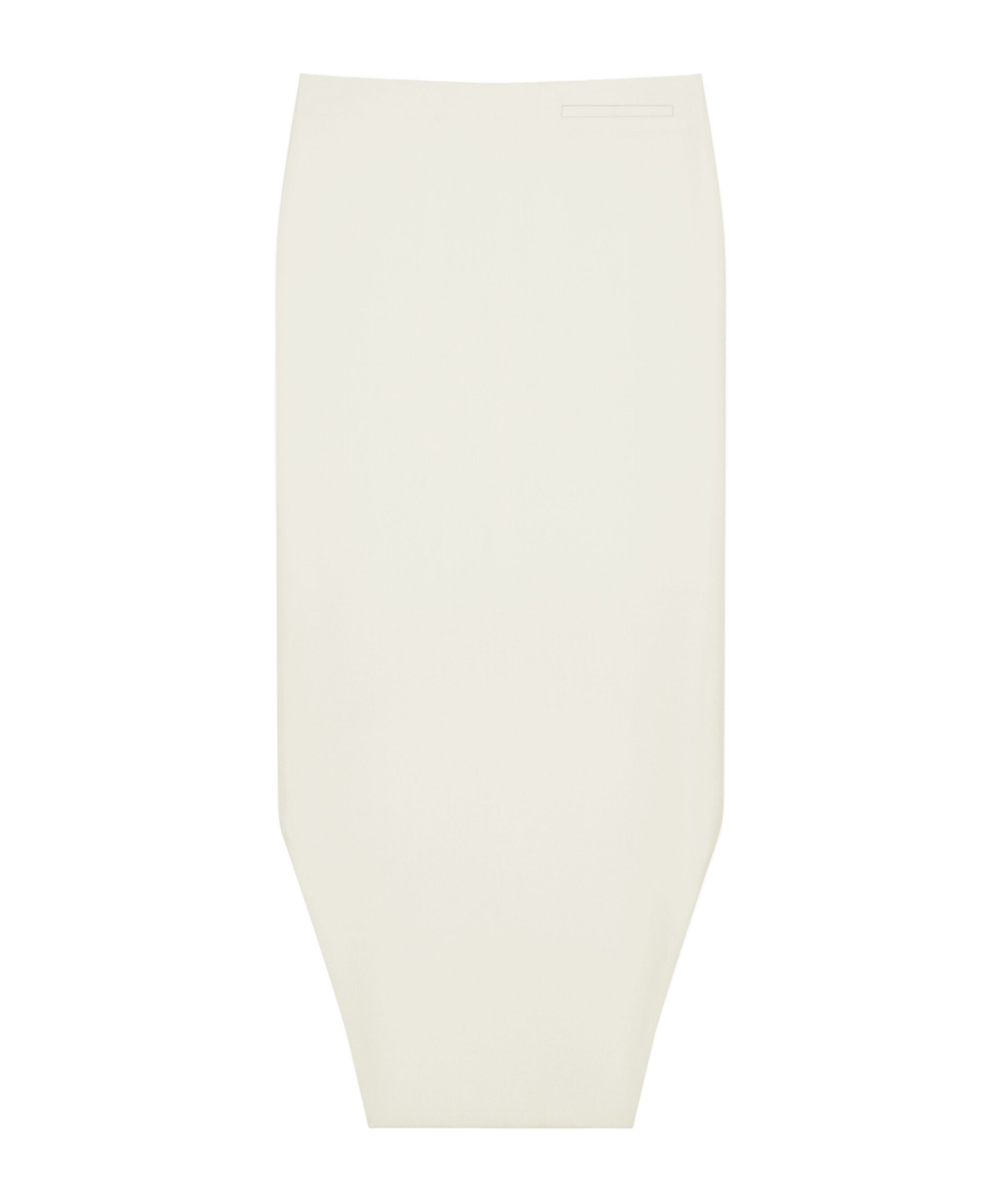 Givenchy Asymmetrical Wool Skirt In White