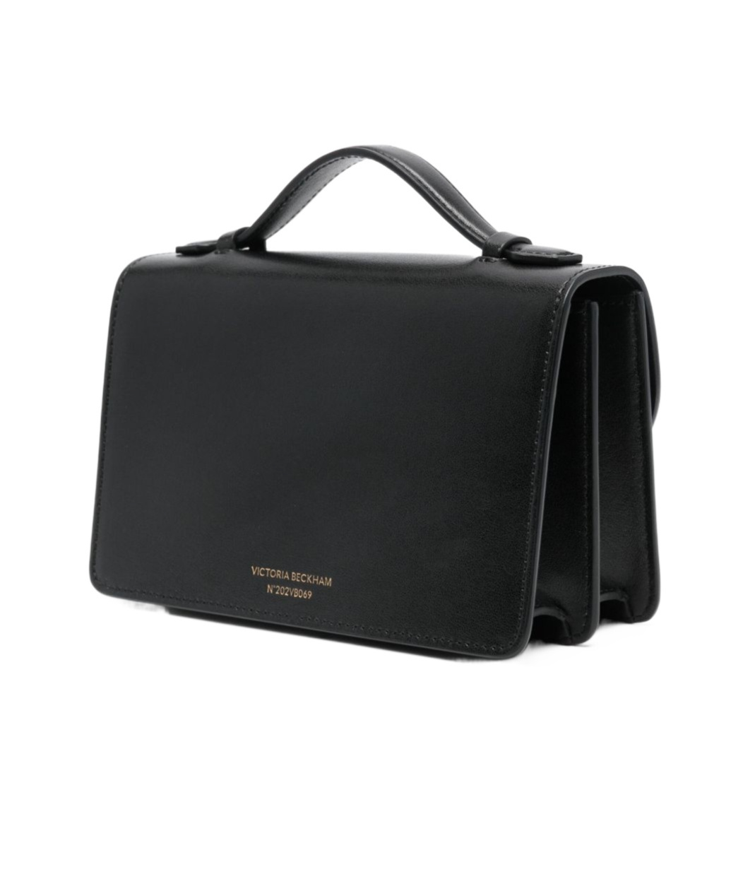 Victoria Beckham Foldover Magnetic Clasp Bag With Adjustable Strap