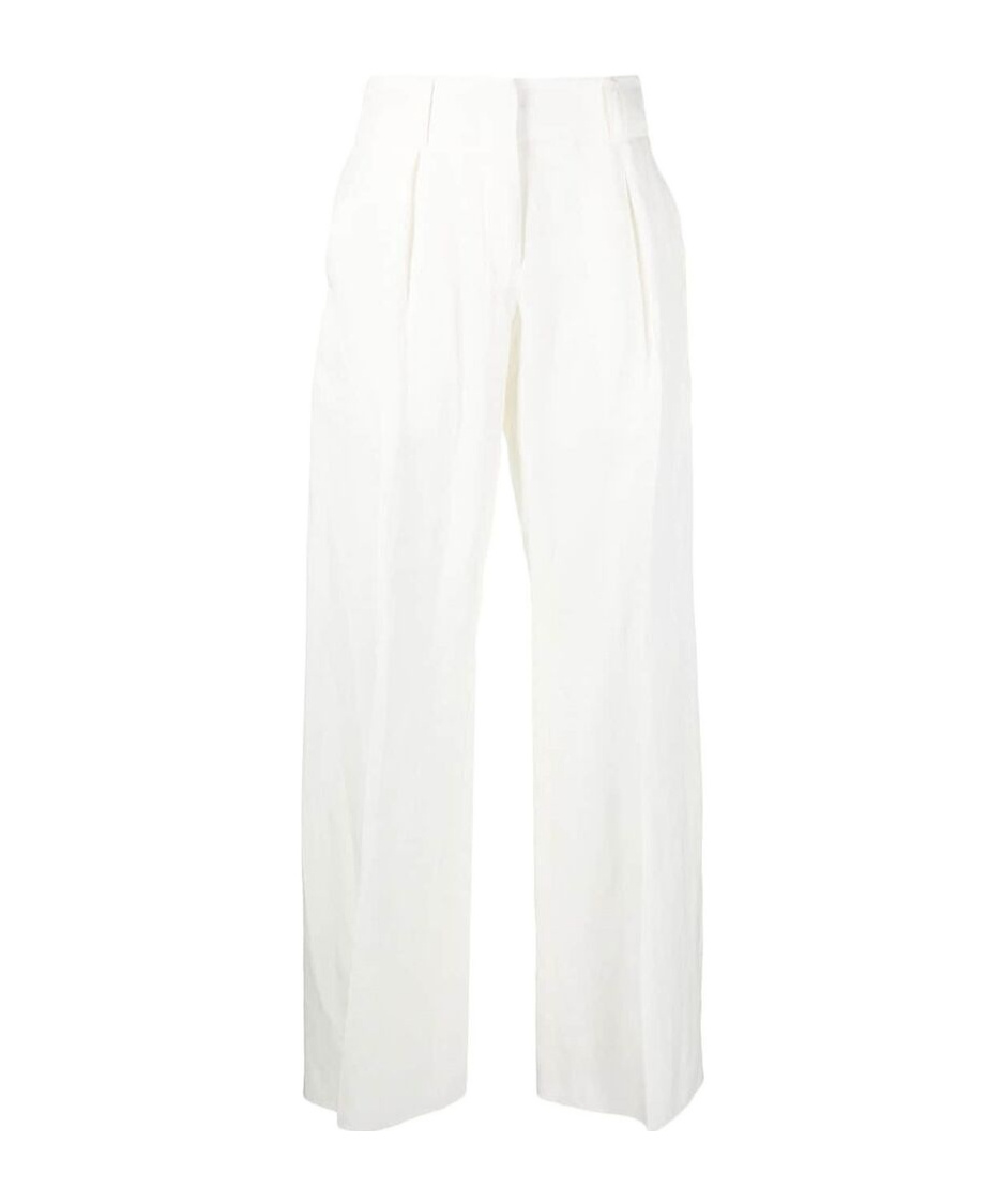 FERRAGAMO BELT-LOOP CASUAL PANTS