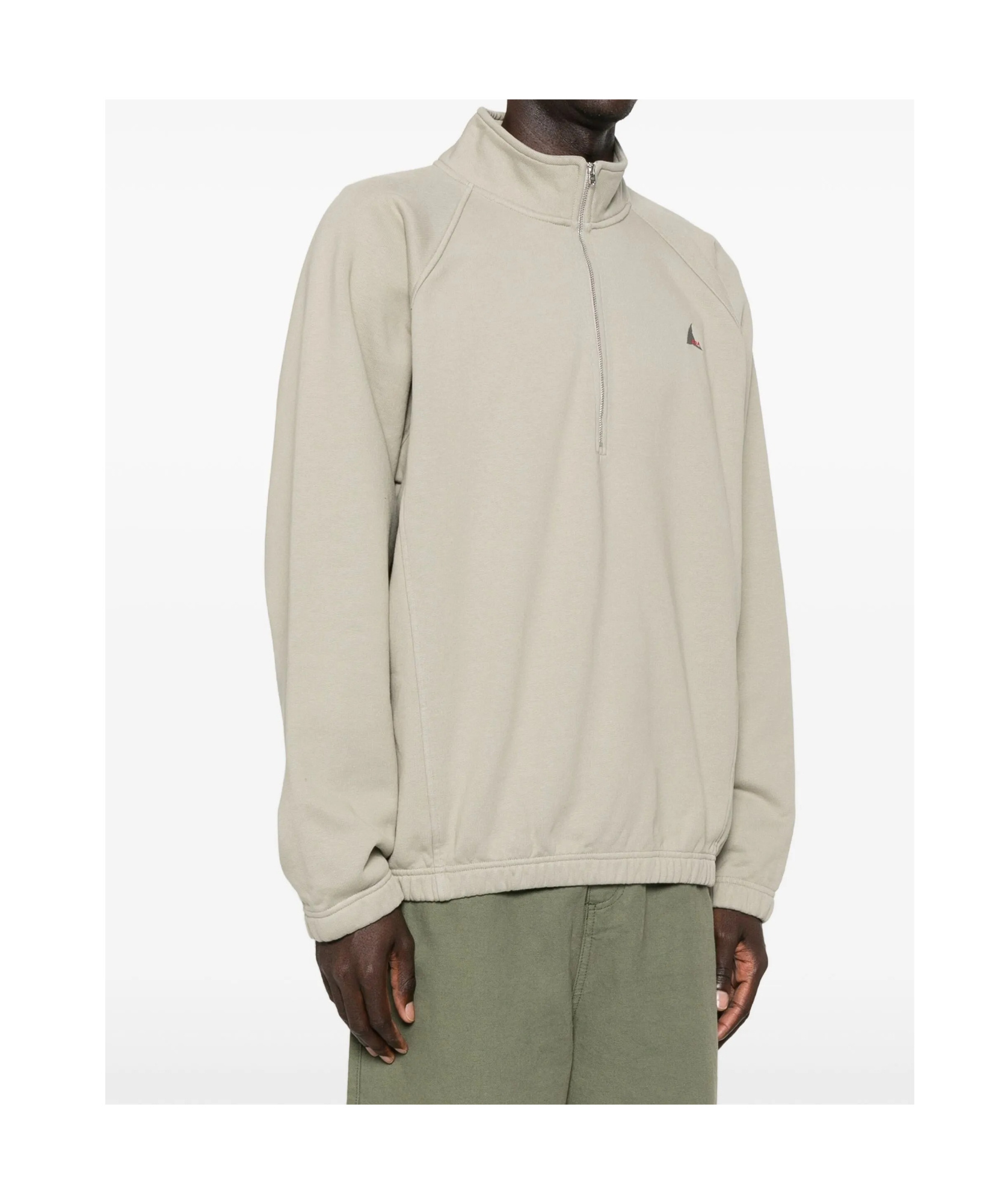 Roa Half-zip Embroidered Sweatshirt