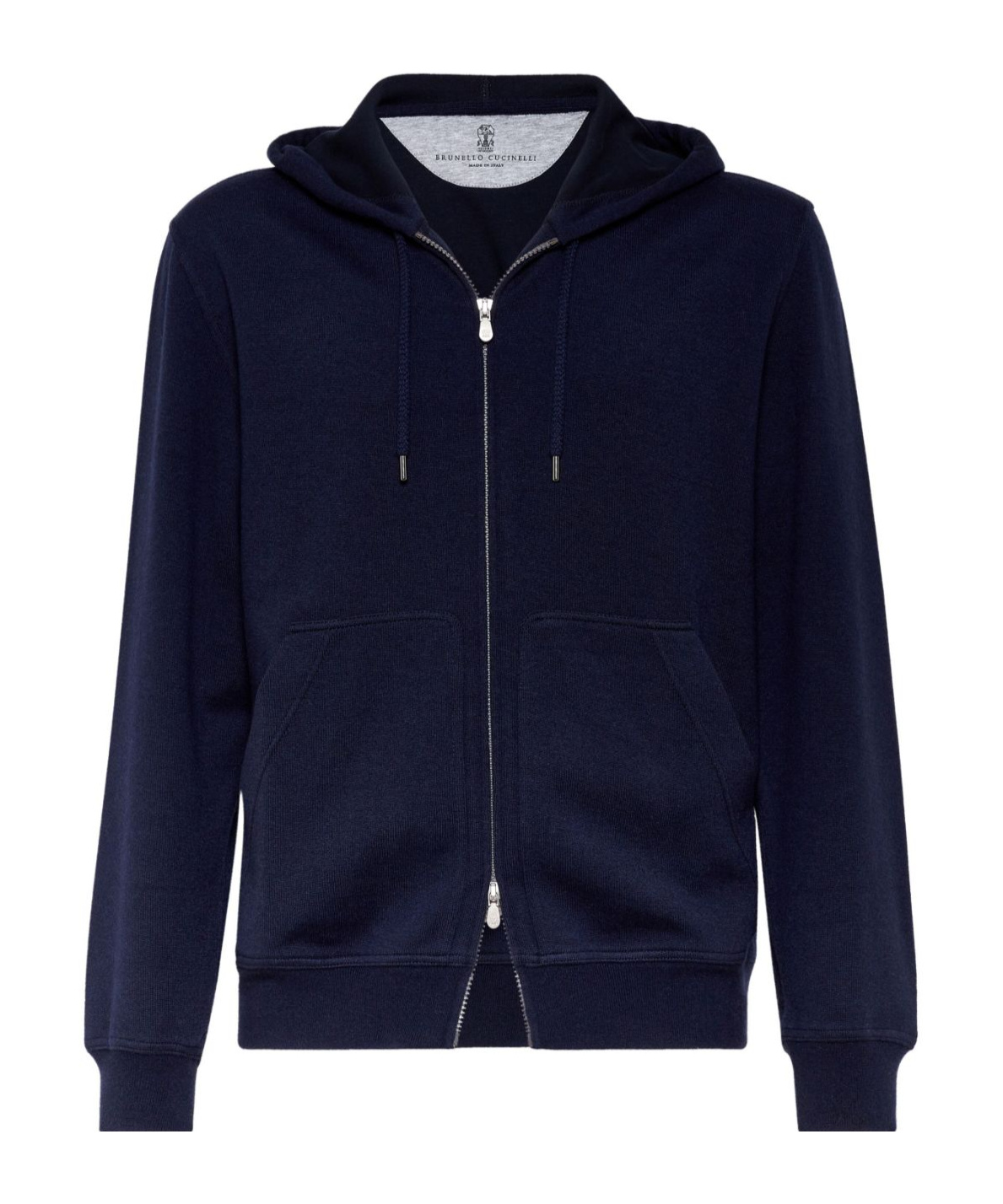Brunello Cucinelli Long-sleeve Cashmere Hoodie In Black