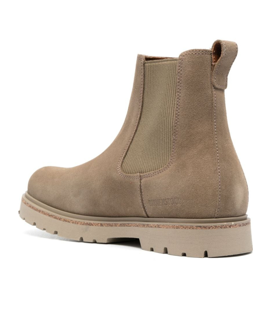 Birkenstock Round-head Short Boots In Brown
